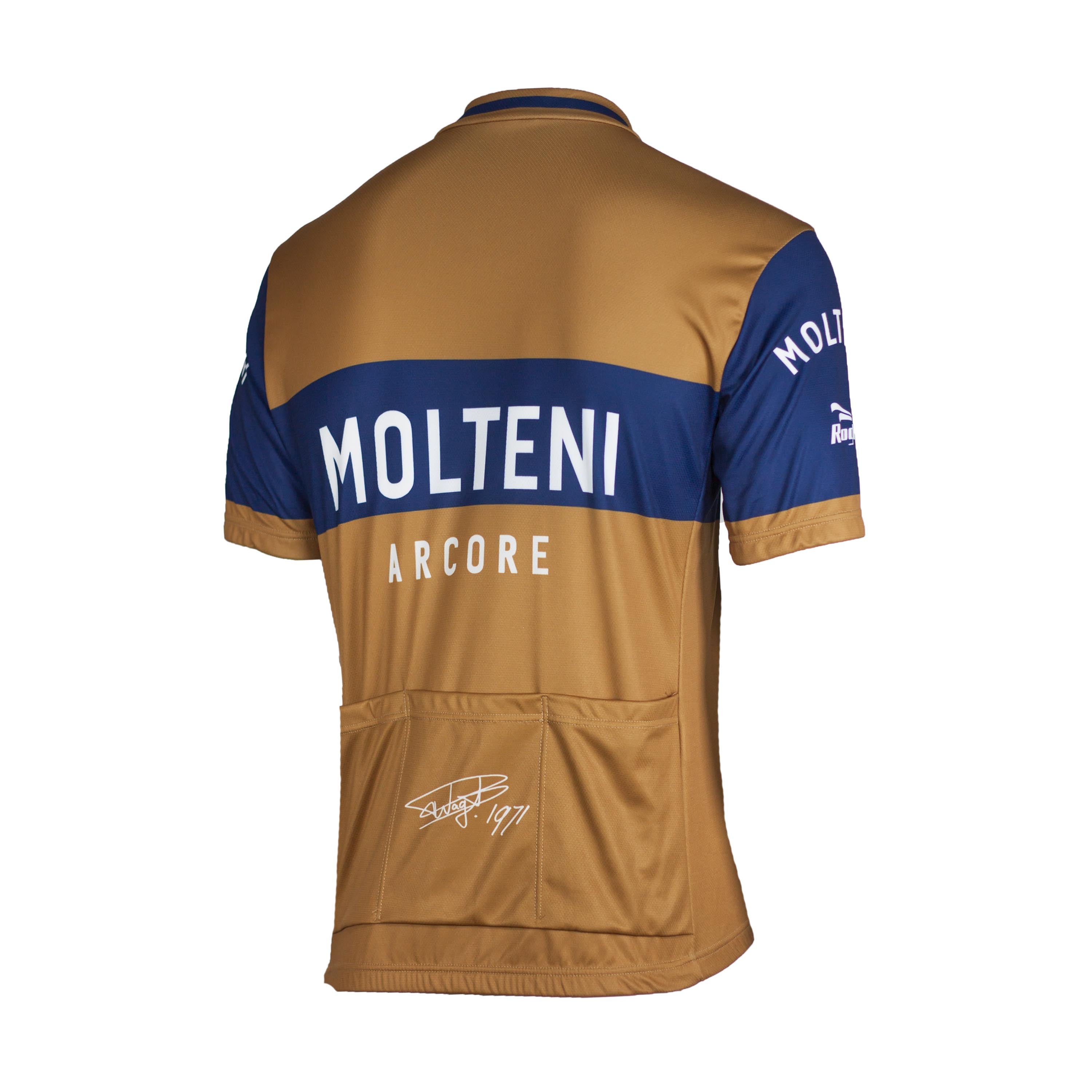 Molteni Fietsshirt Heren - Bruin