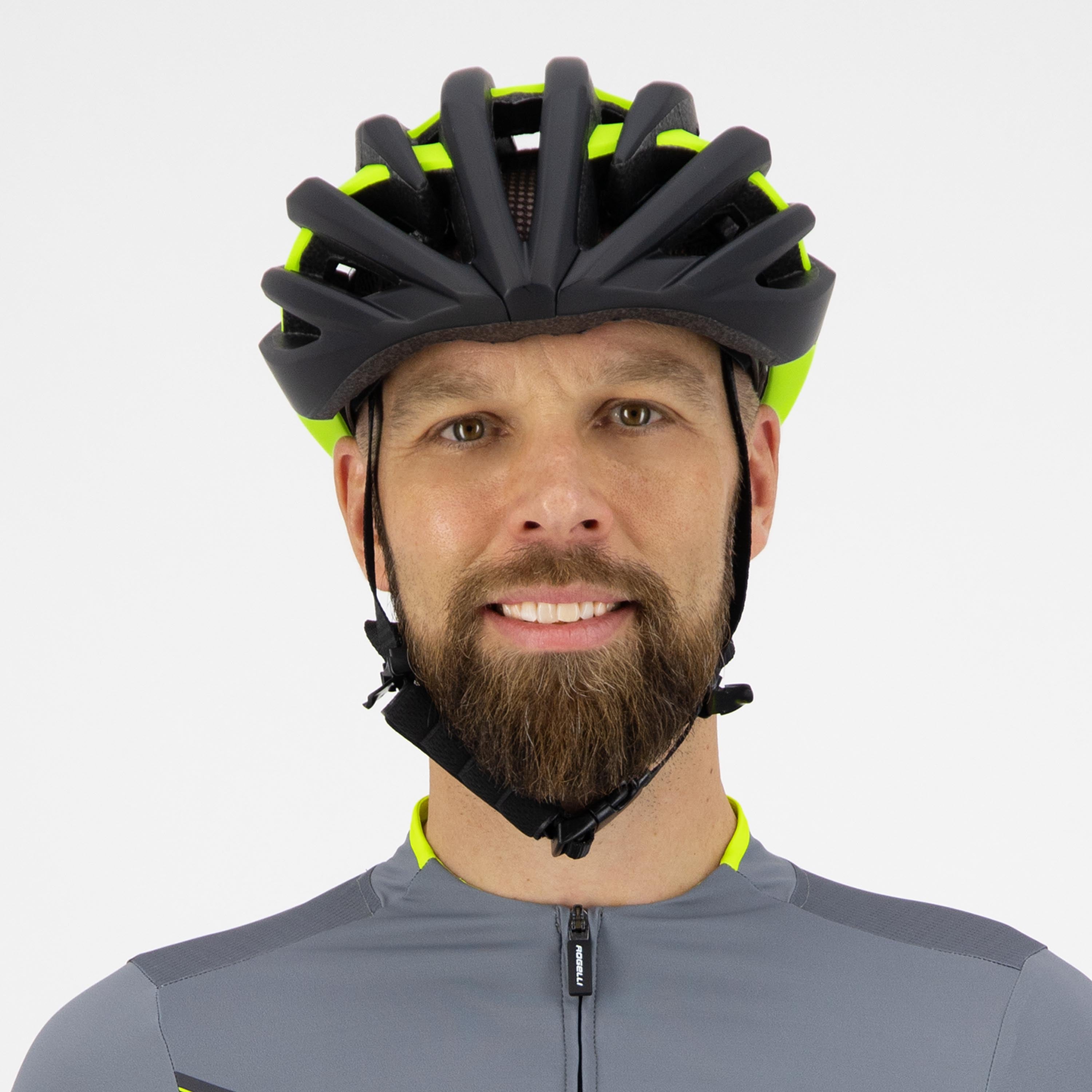 Tecta Fietshelm - Zwart/Neon Geel