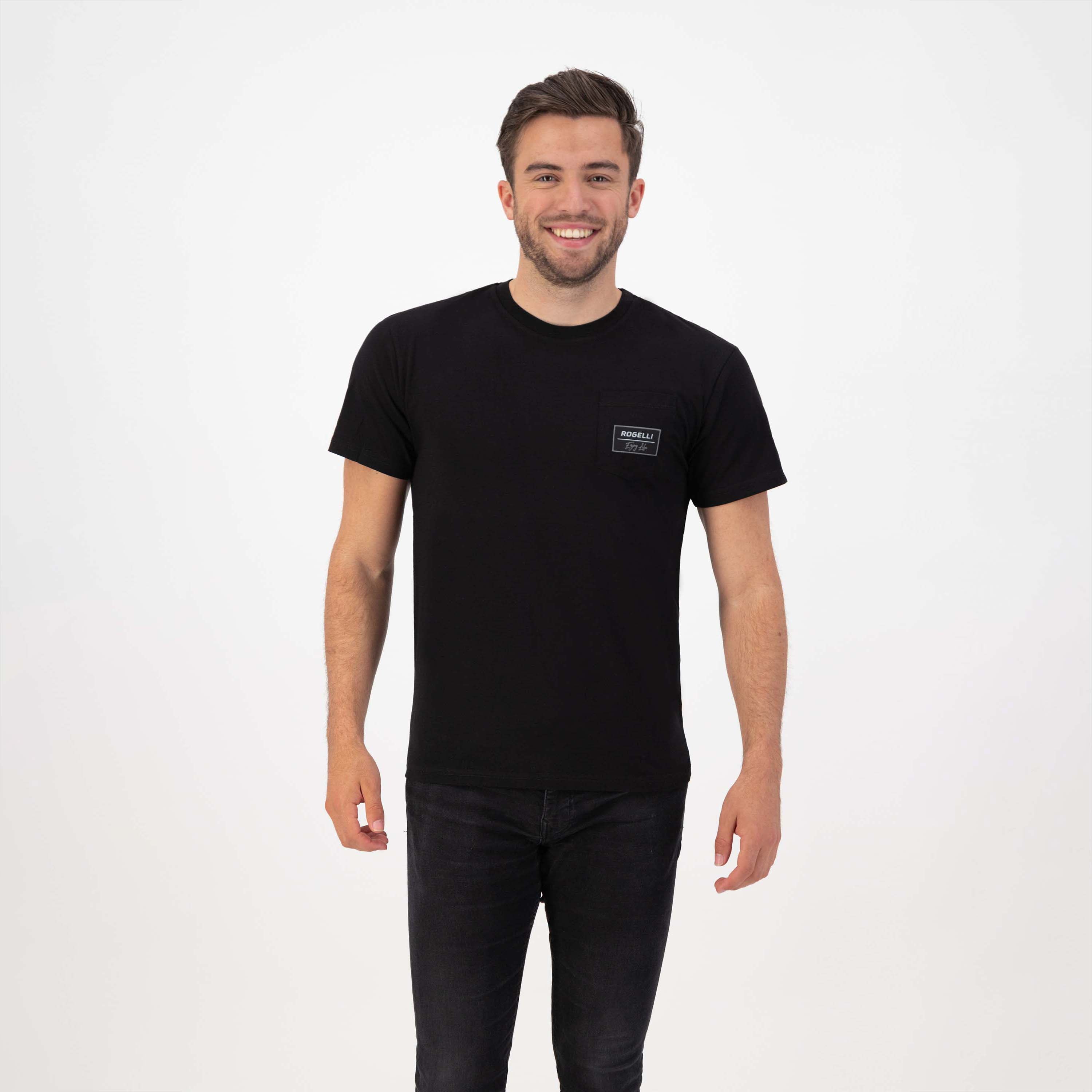 Genießen Sie die Lebenstasche t -Shirt Männer - schwarz