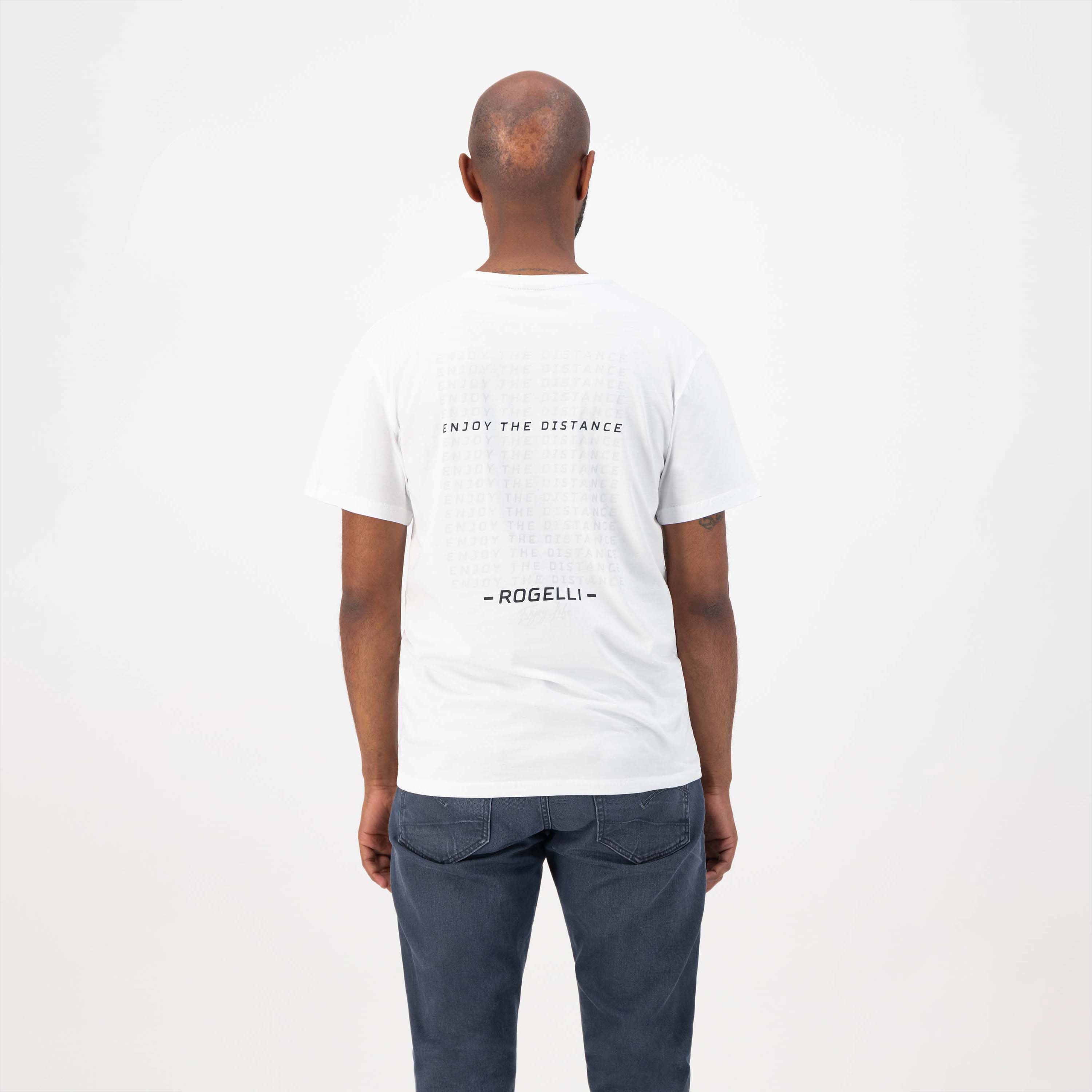 Genießen Sie die Leben Tasche t -Shirt Männer - Weiß