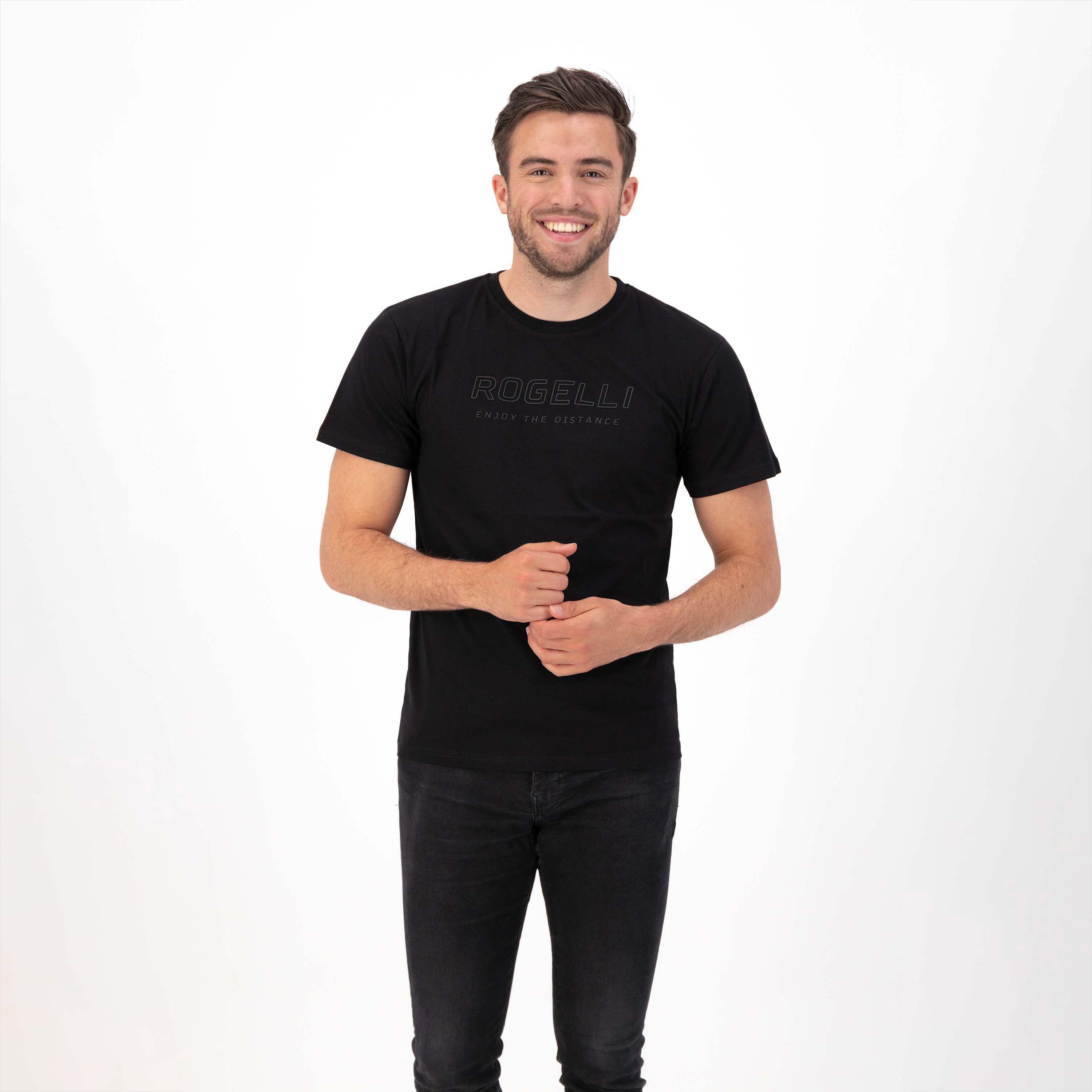 Core Laufen Top Langarm 1/2 Zip Men - Schwarz