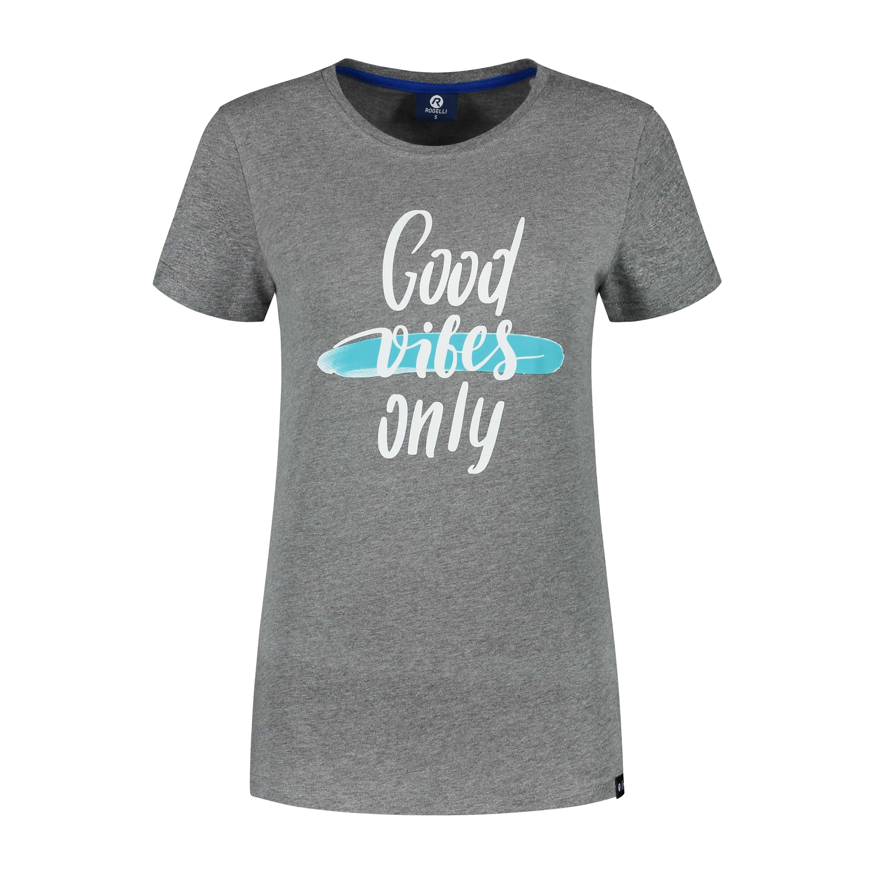 Enjoy Life Graphic T-shirt Dames - Grijs