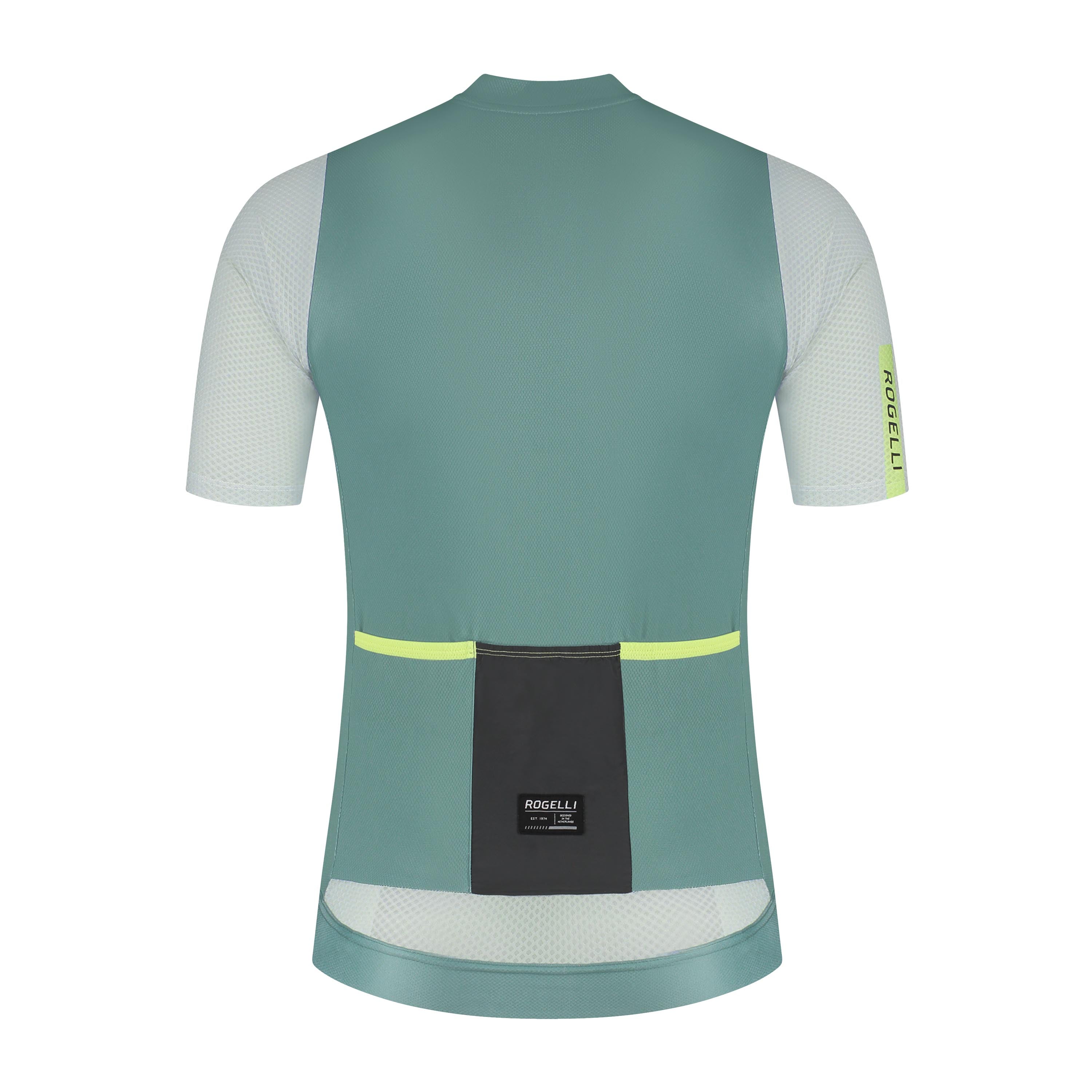 Schnelles Fahrradhemd Männer - Mintgroen/Limette