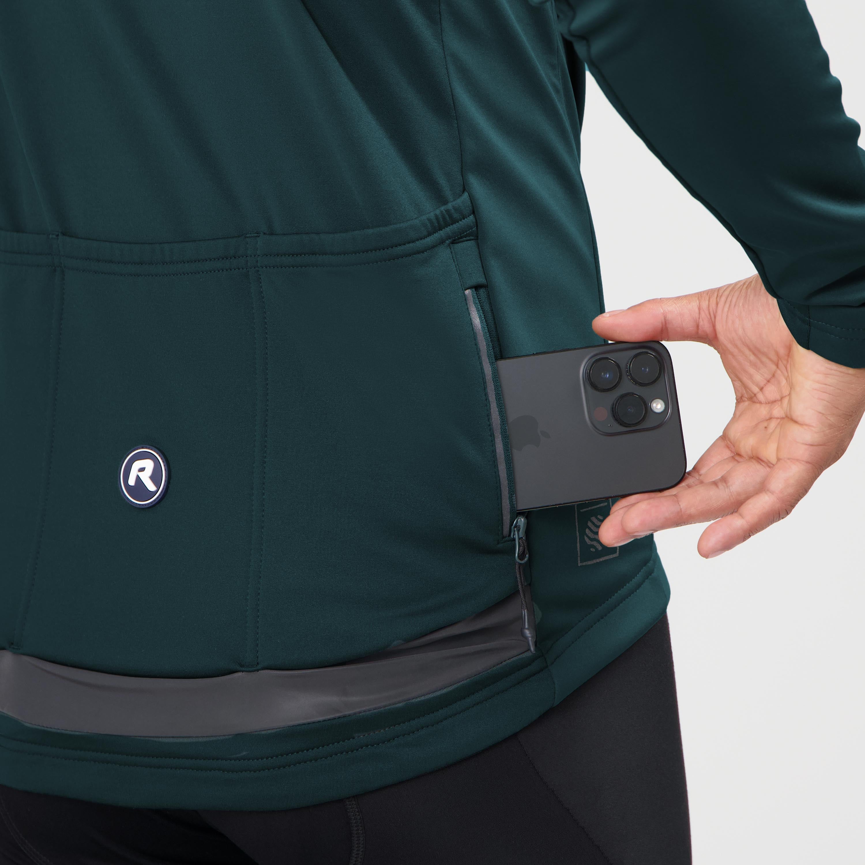 Essential II Winter Fahrradjacke Männer - dunkelblau