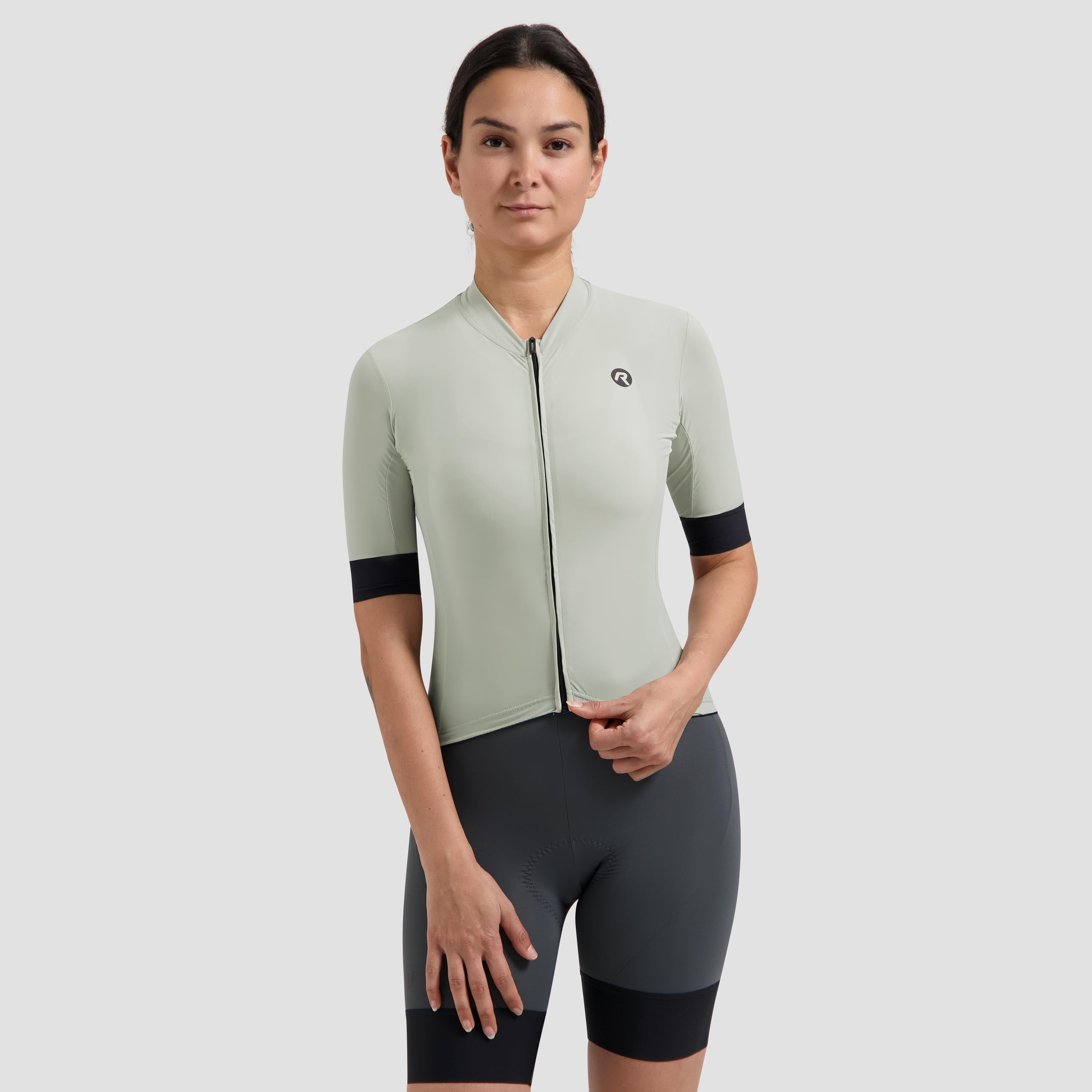 Signature Fietsshirt Dames - Grijs