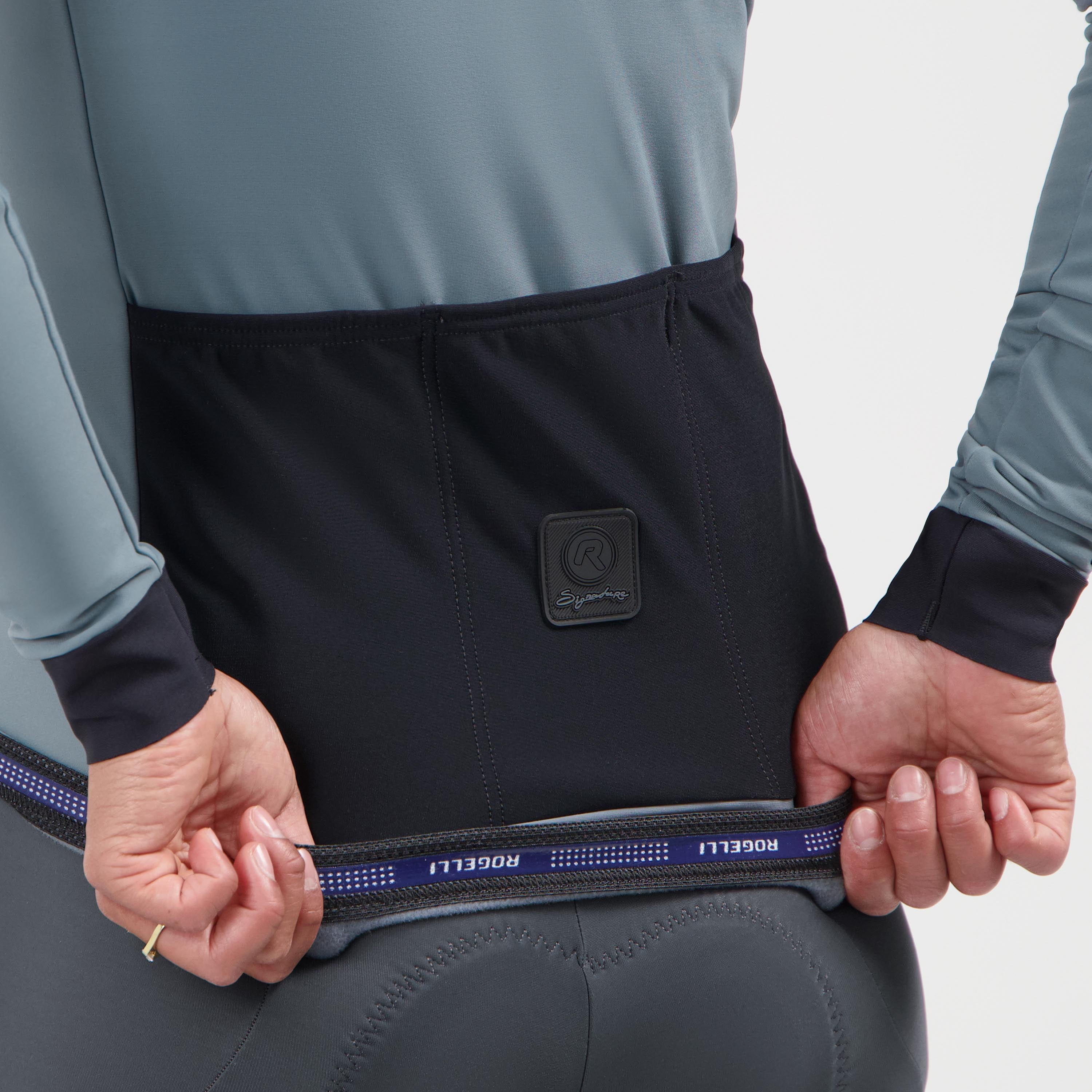 Signature Fahrradhemd Langarm Damen - Ardesia