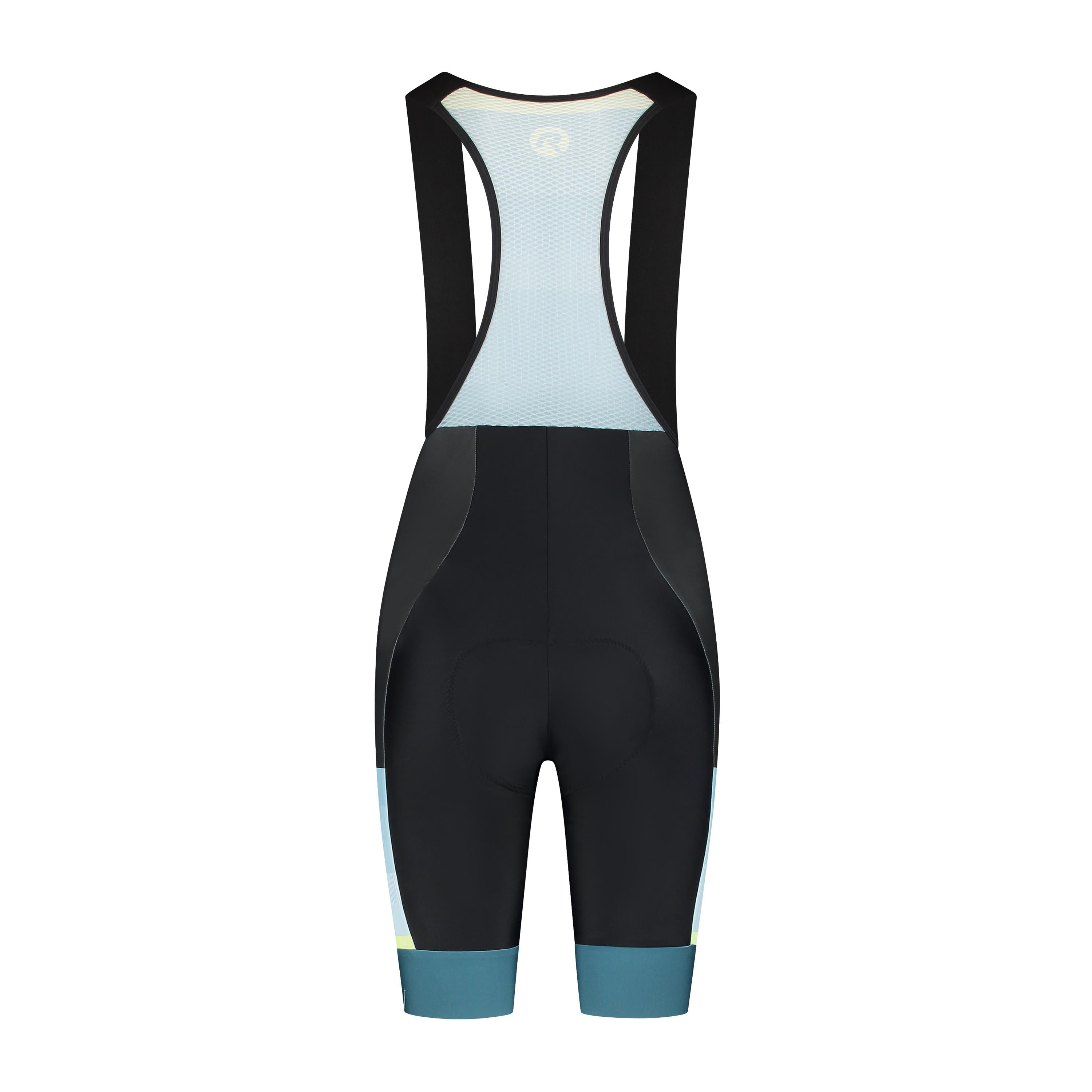 Impress II Fietsbroek Dames - Zwart/Blauw/Geel