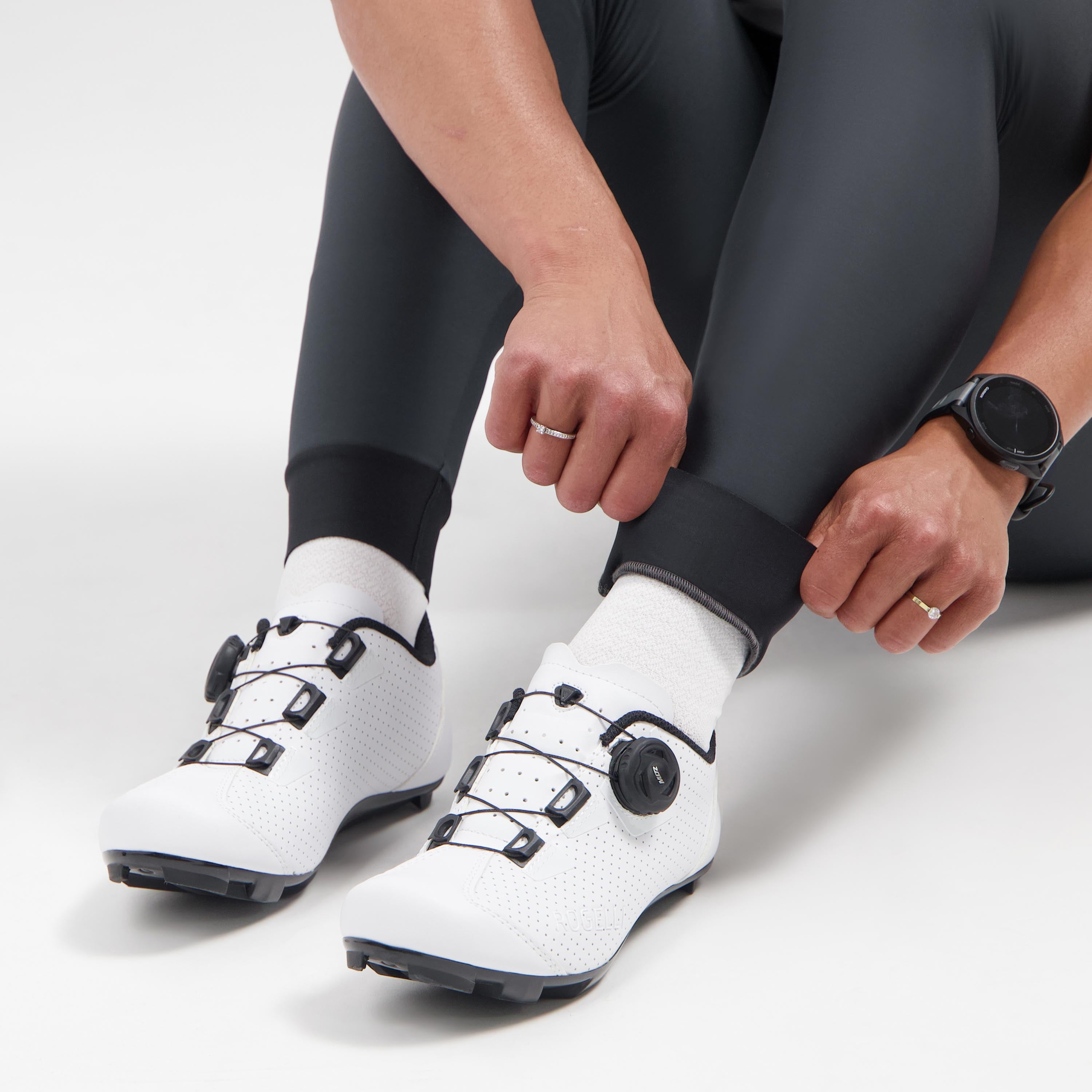 Signature Lang Fahrradhosen Damen - grau
