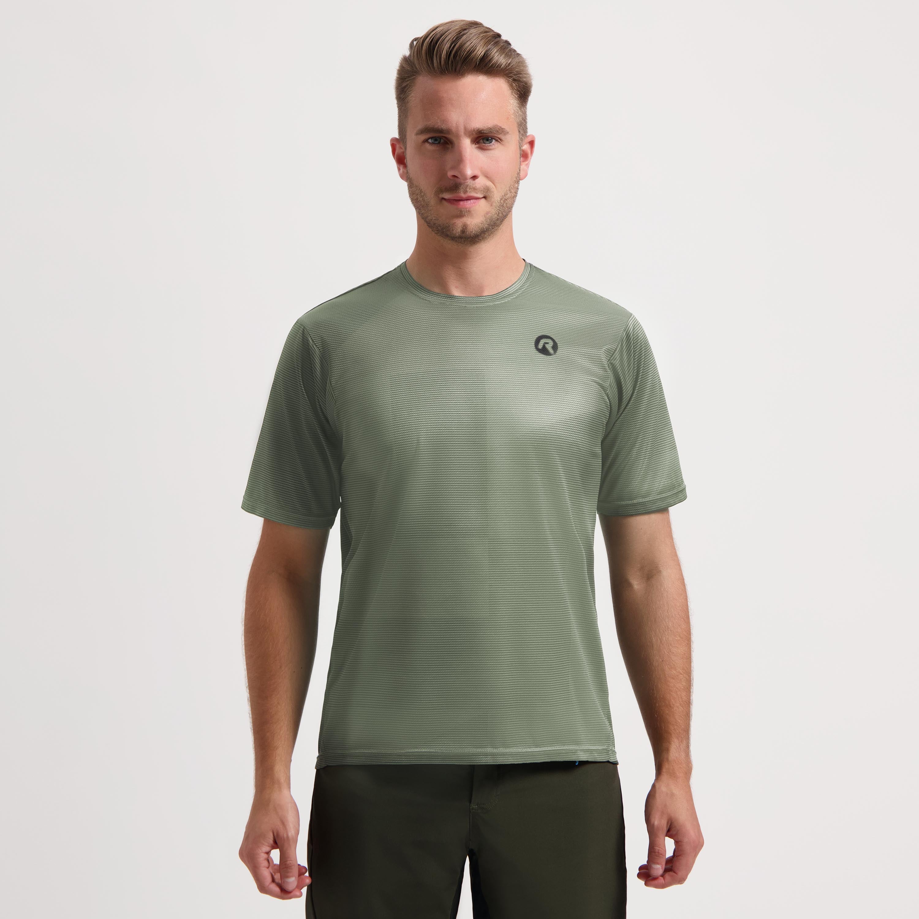 ADVNTR Core MTB Shirt Heren - Saliegroen