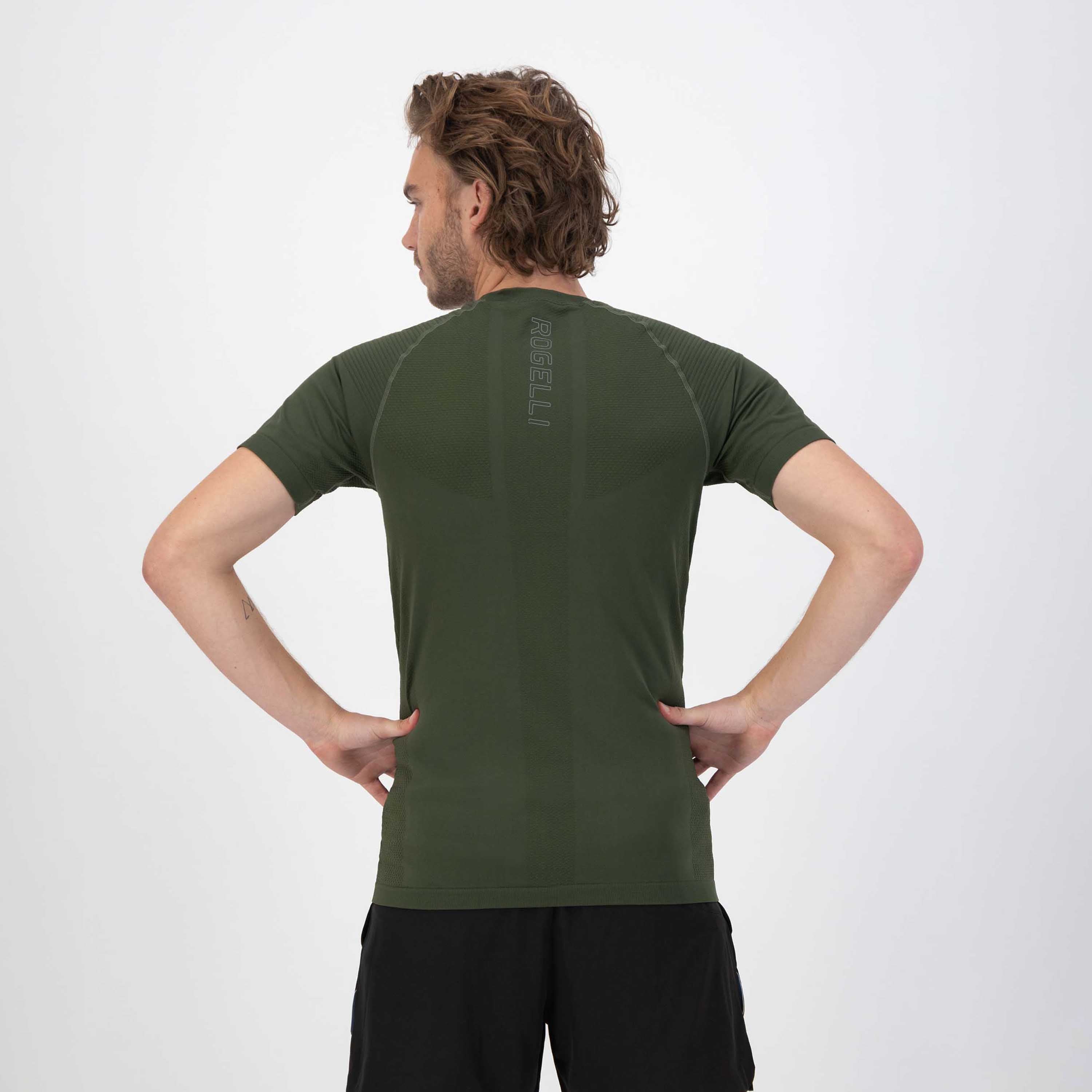 Essential Sportshirt Heren - Legergroen