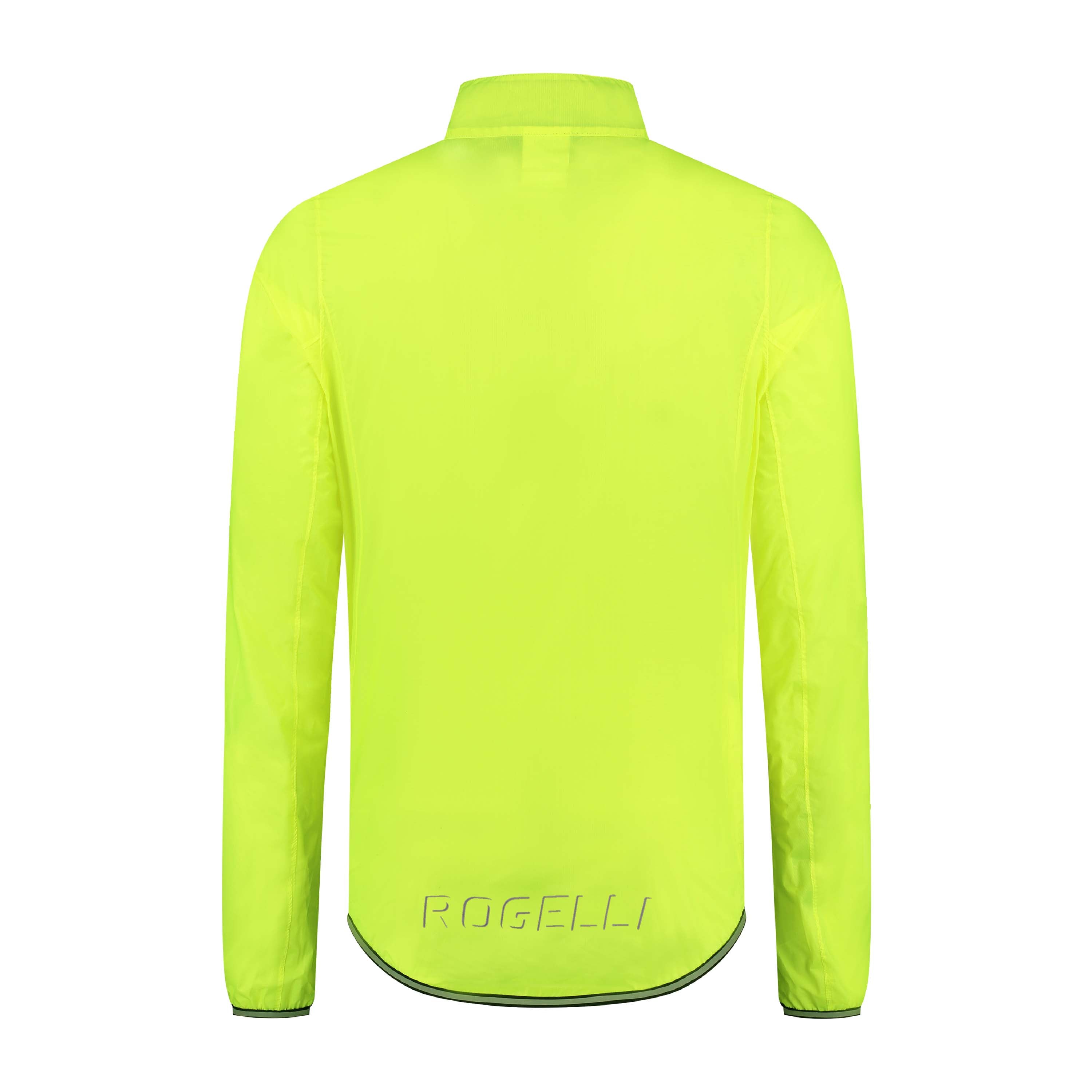 Essential Regenjack Heren - Neon Geel