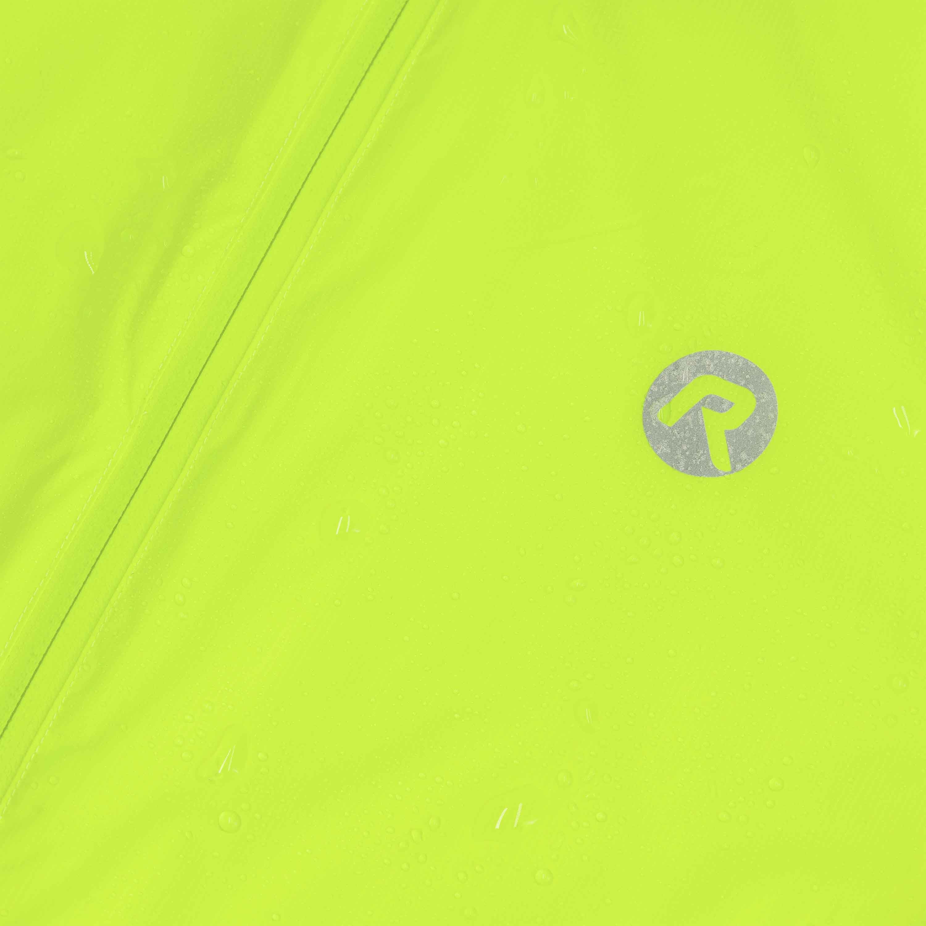 Essential Regenjack Heren - Neon Geel