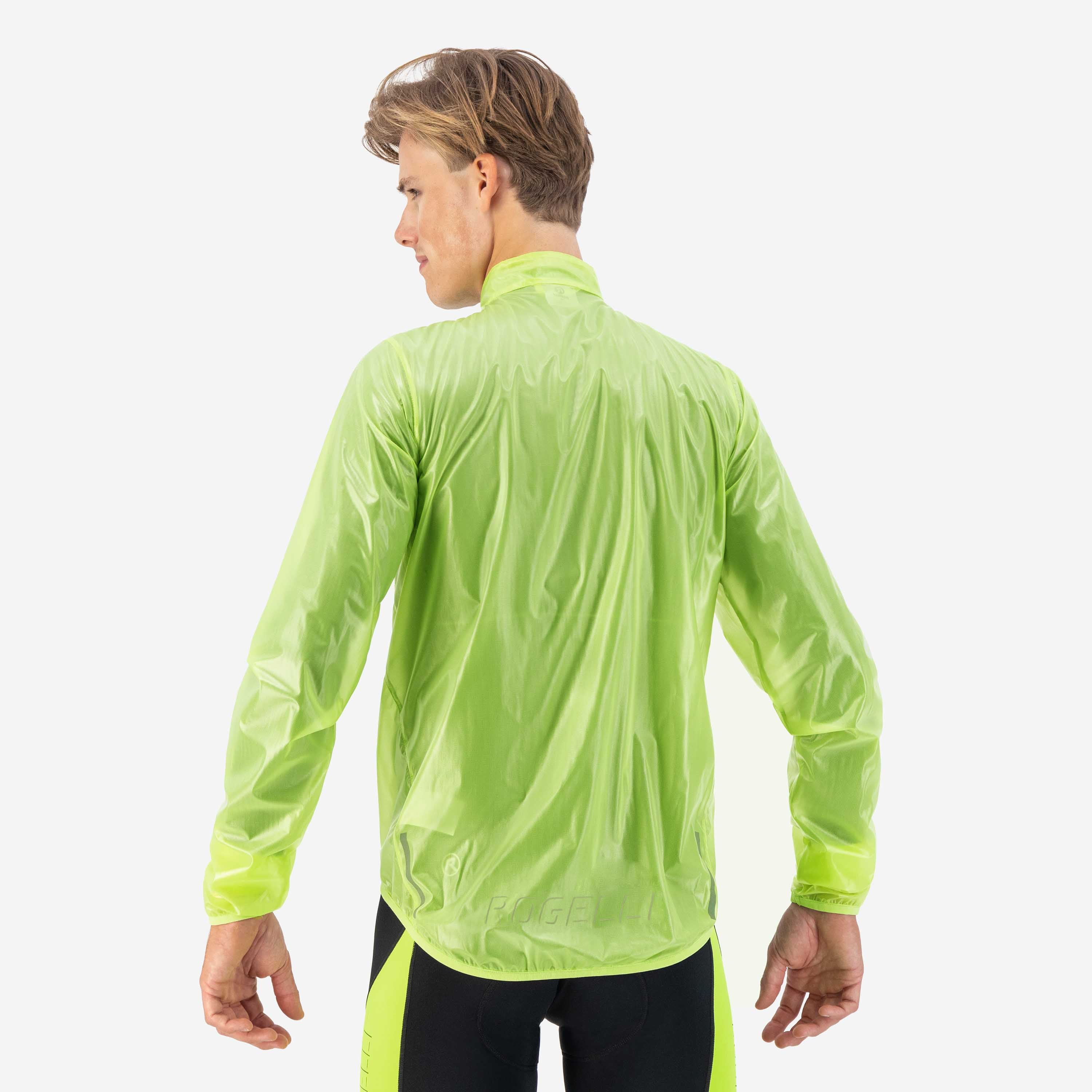 Notregenjacke Männer - Neon Geel