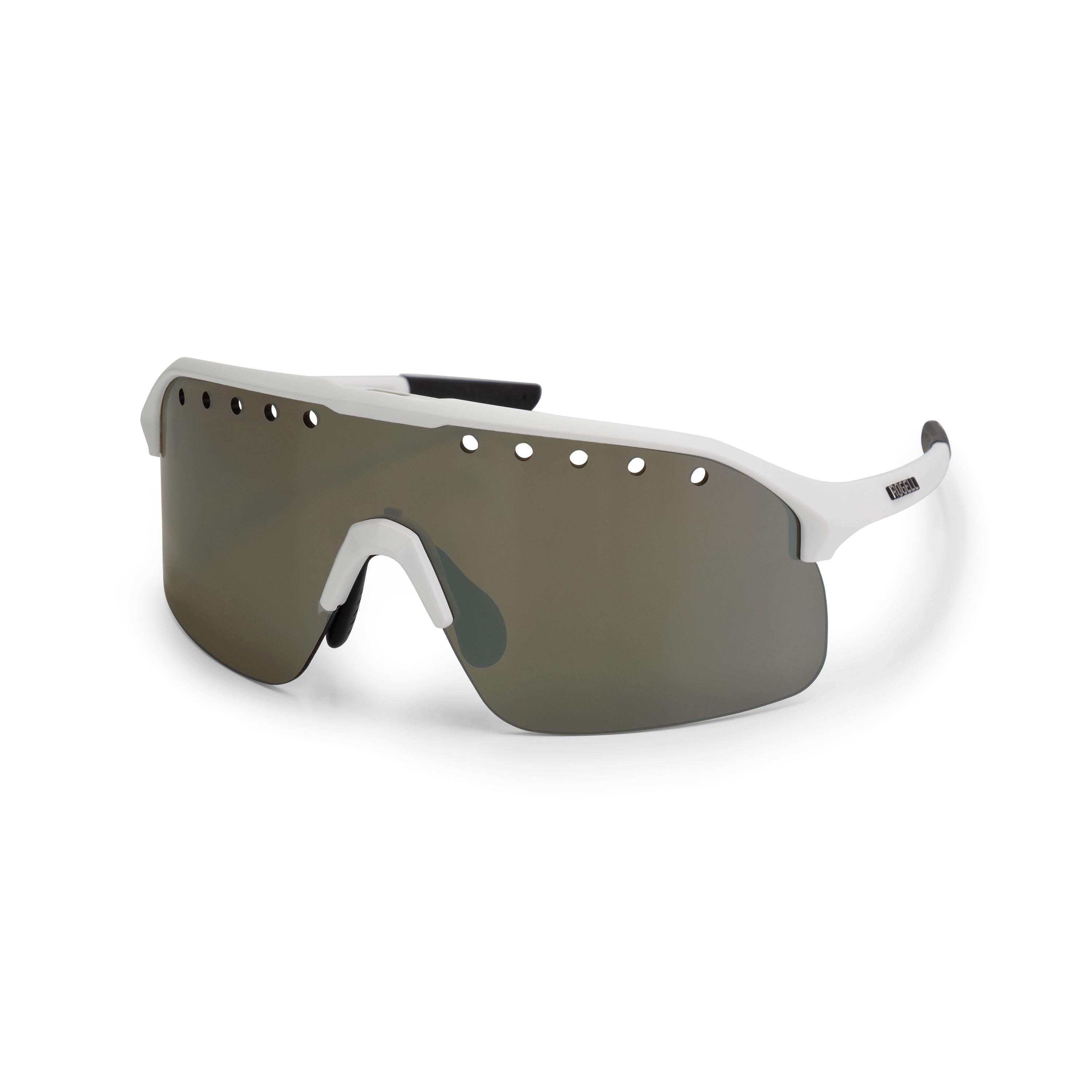 Ventro polarisierte Fahrradgläser - Weiß/Taupe