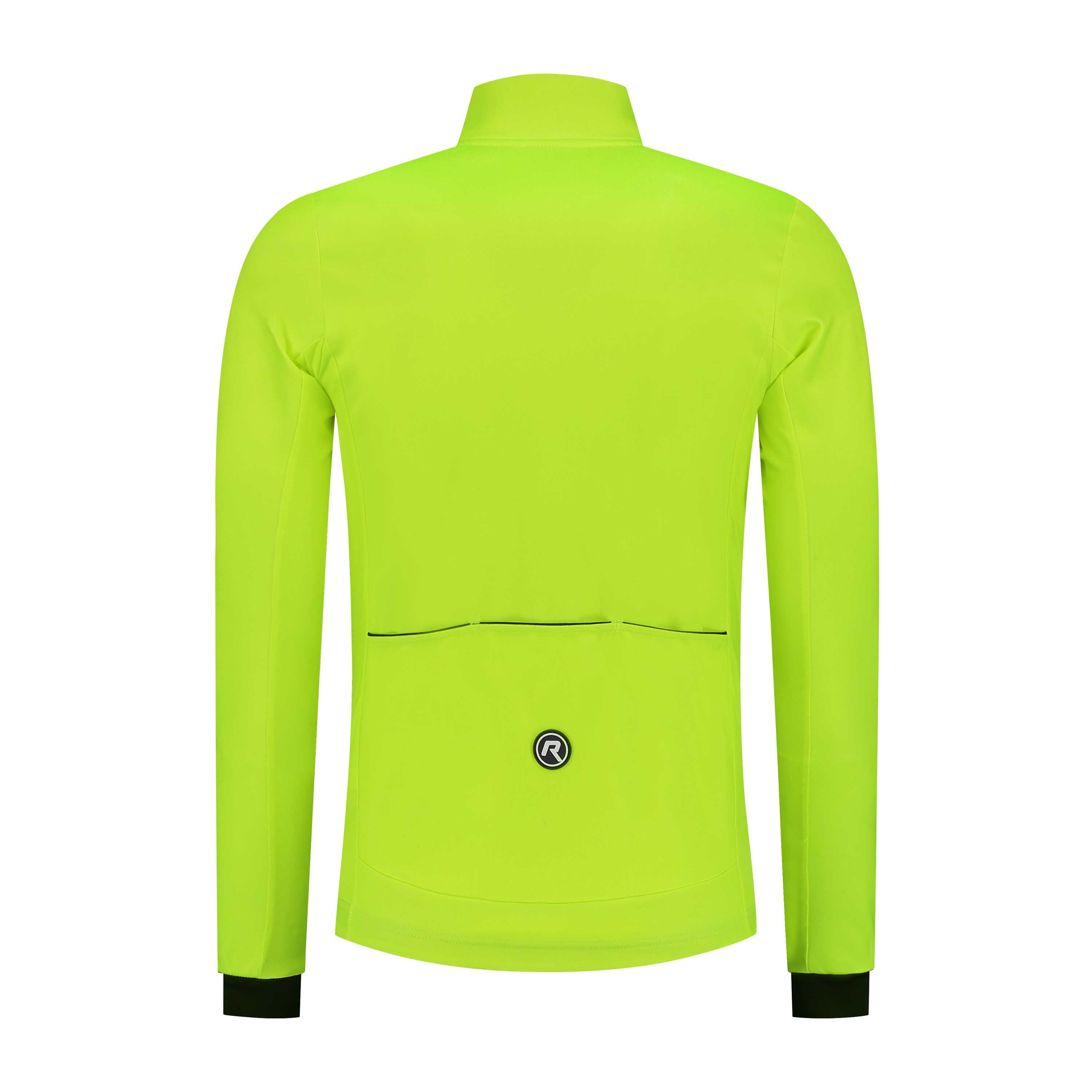 Core Fietsshirt Lange Mouw Heren - Neon Geel/Zwart