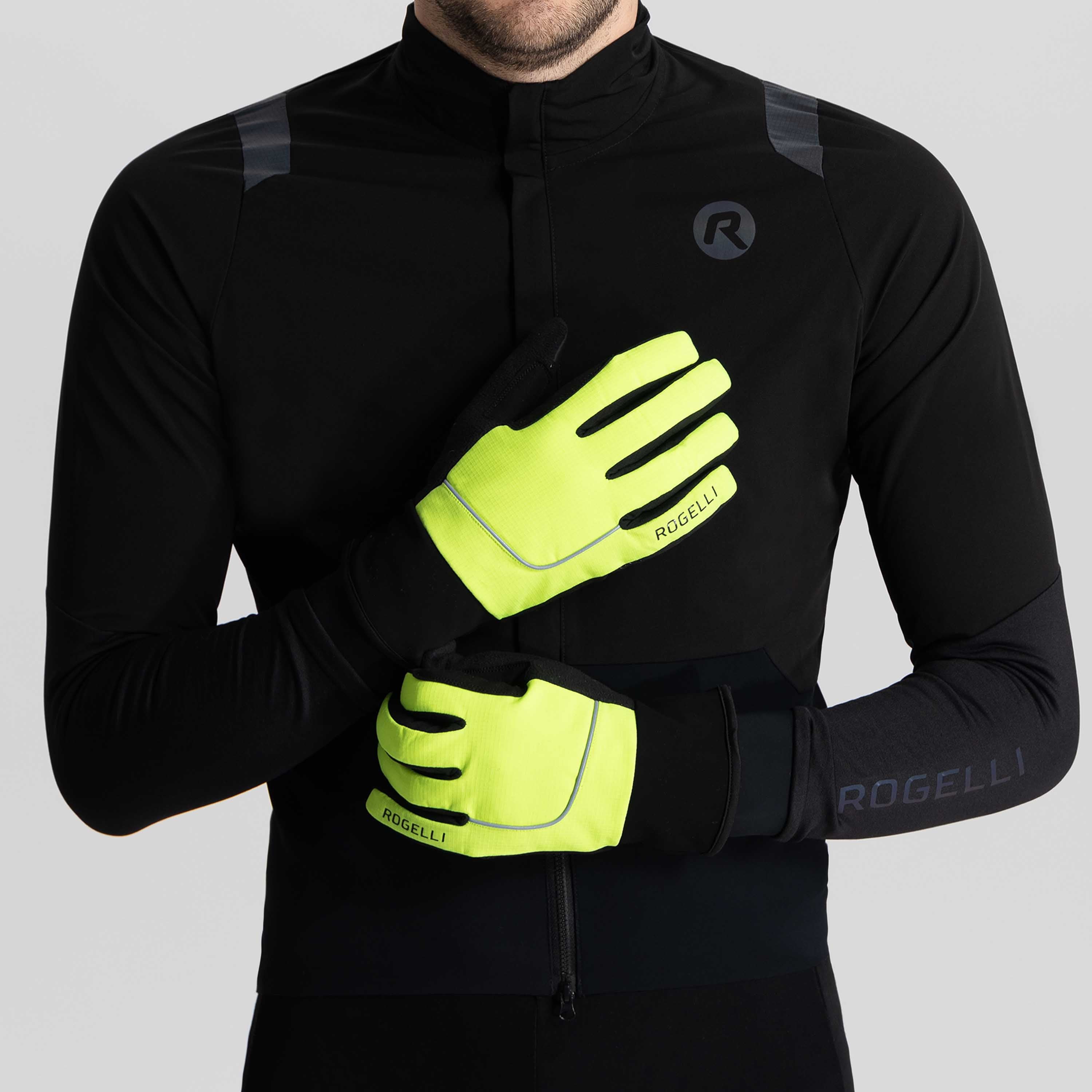 Essential Winter Fietshandschoenen Heren - Neon Geel
