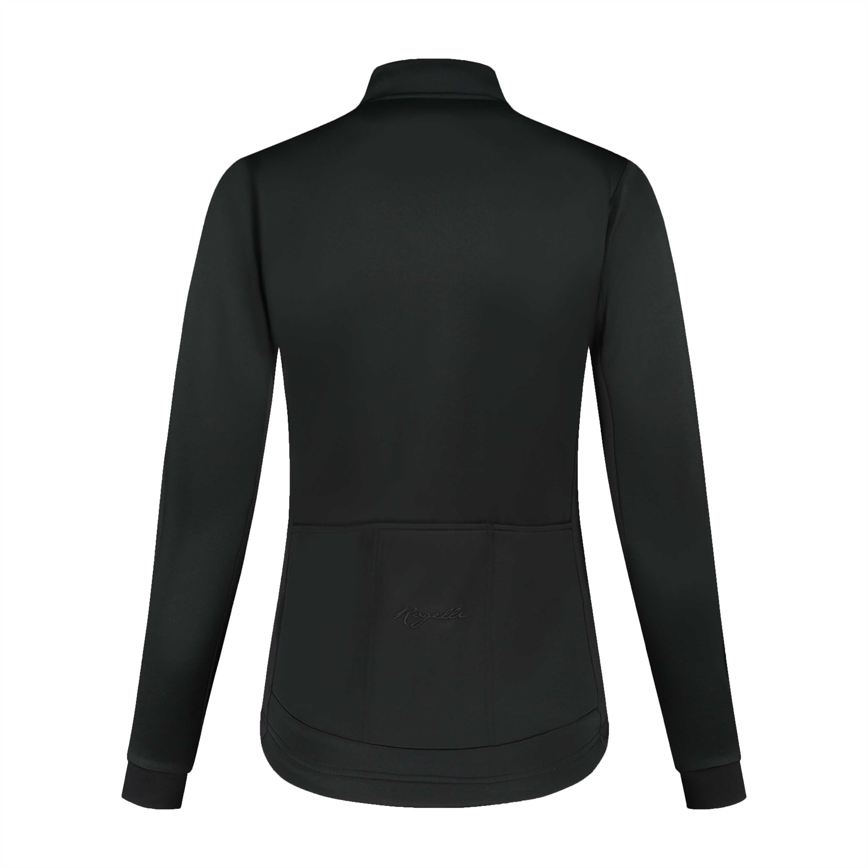 Core Fietsshirt Lange Mouw Dames - Zwart