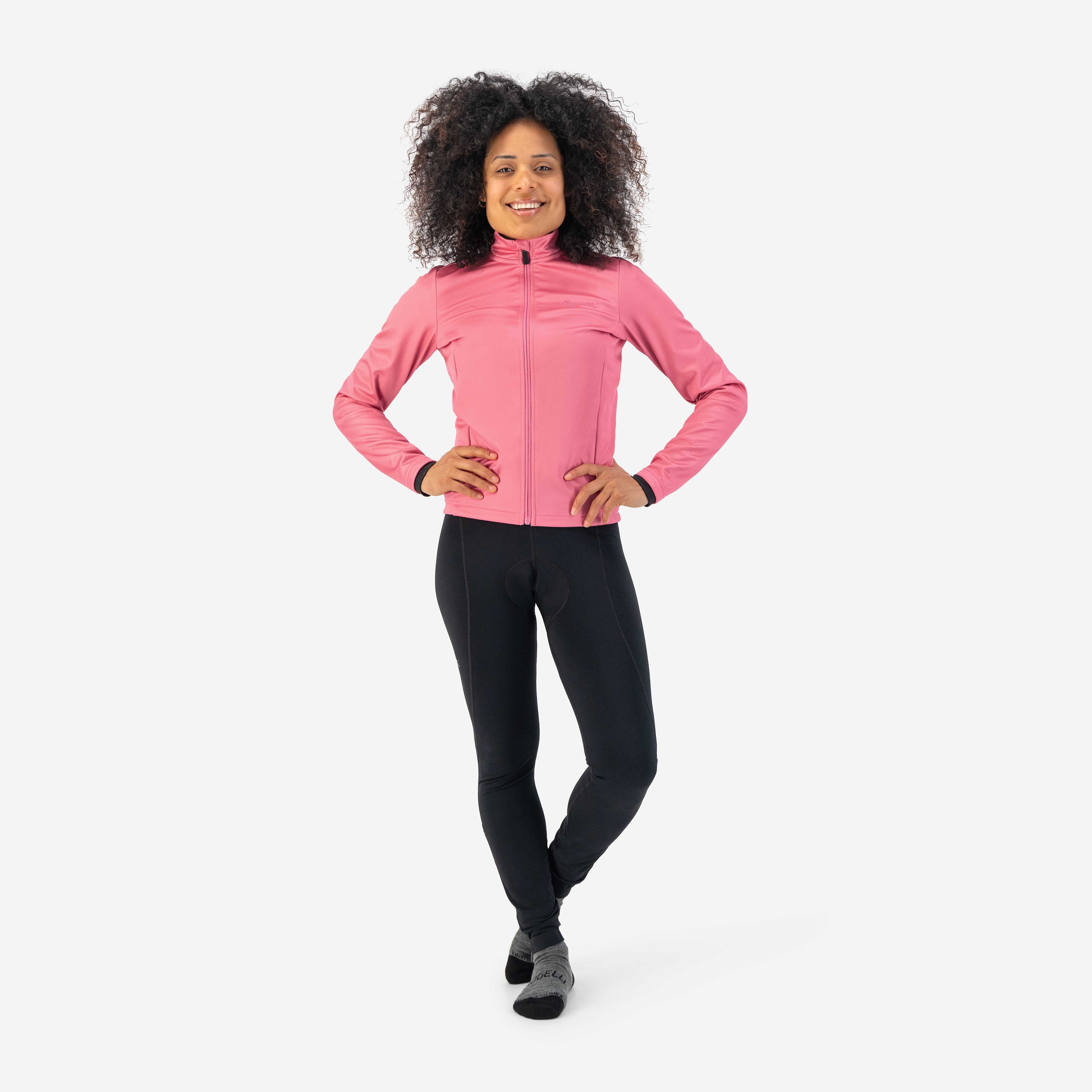 Core Winter Fietsjack Dames - Roze
