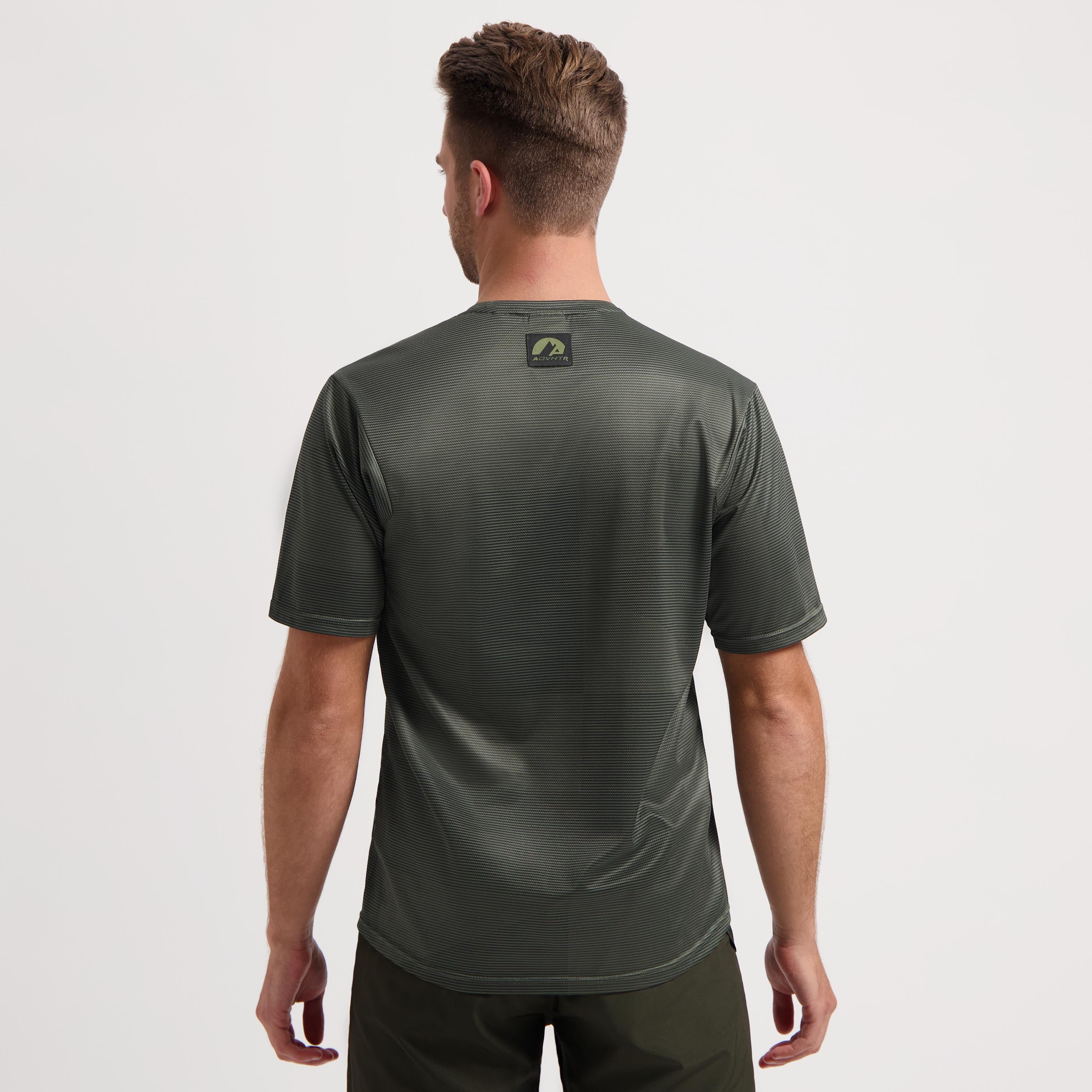 Advntr Core MTB Shirt Men - Army Groen