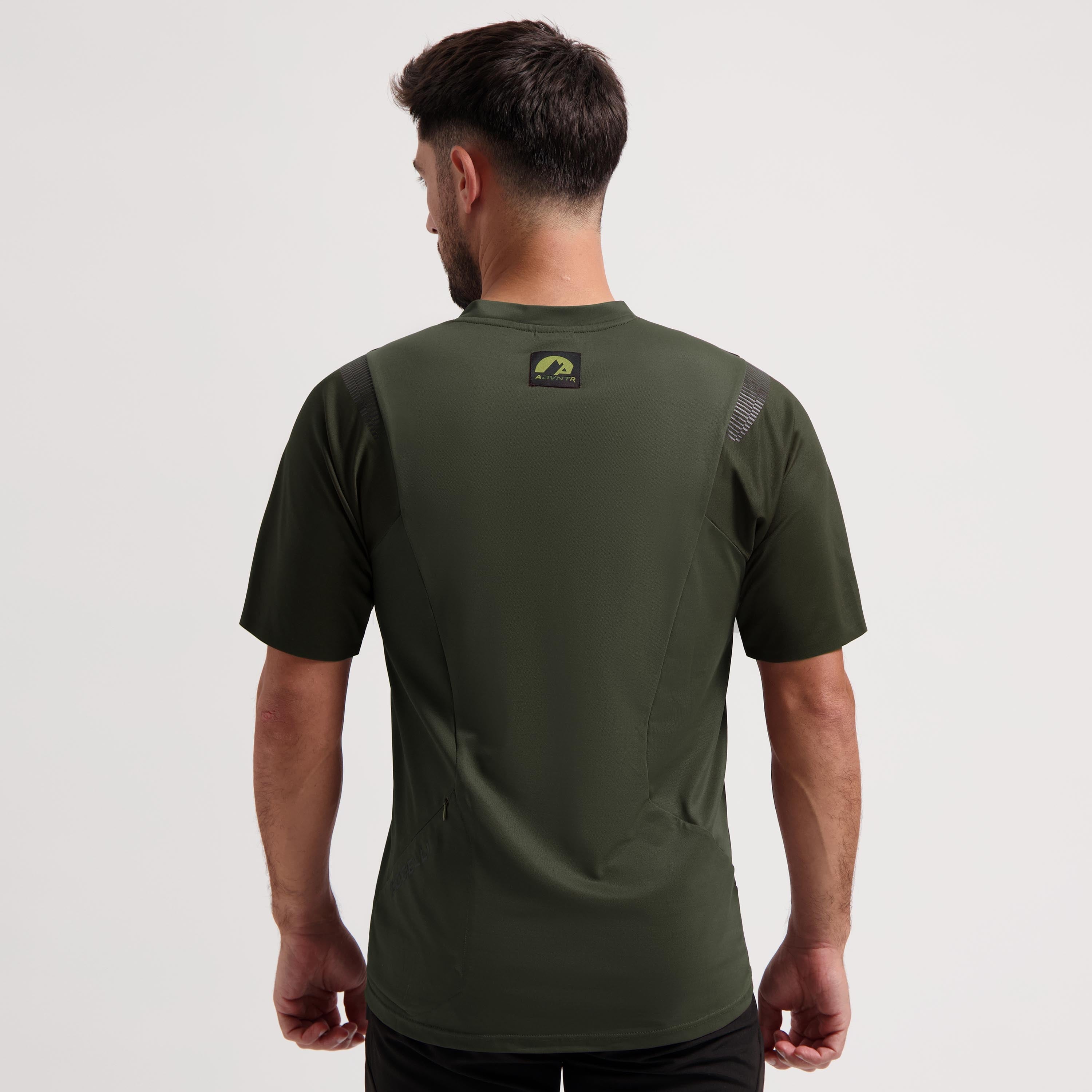 Advntr distanz mtb Shirt Männer - Armee Grün