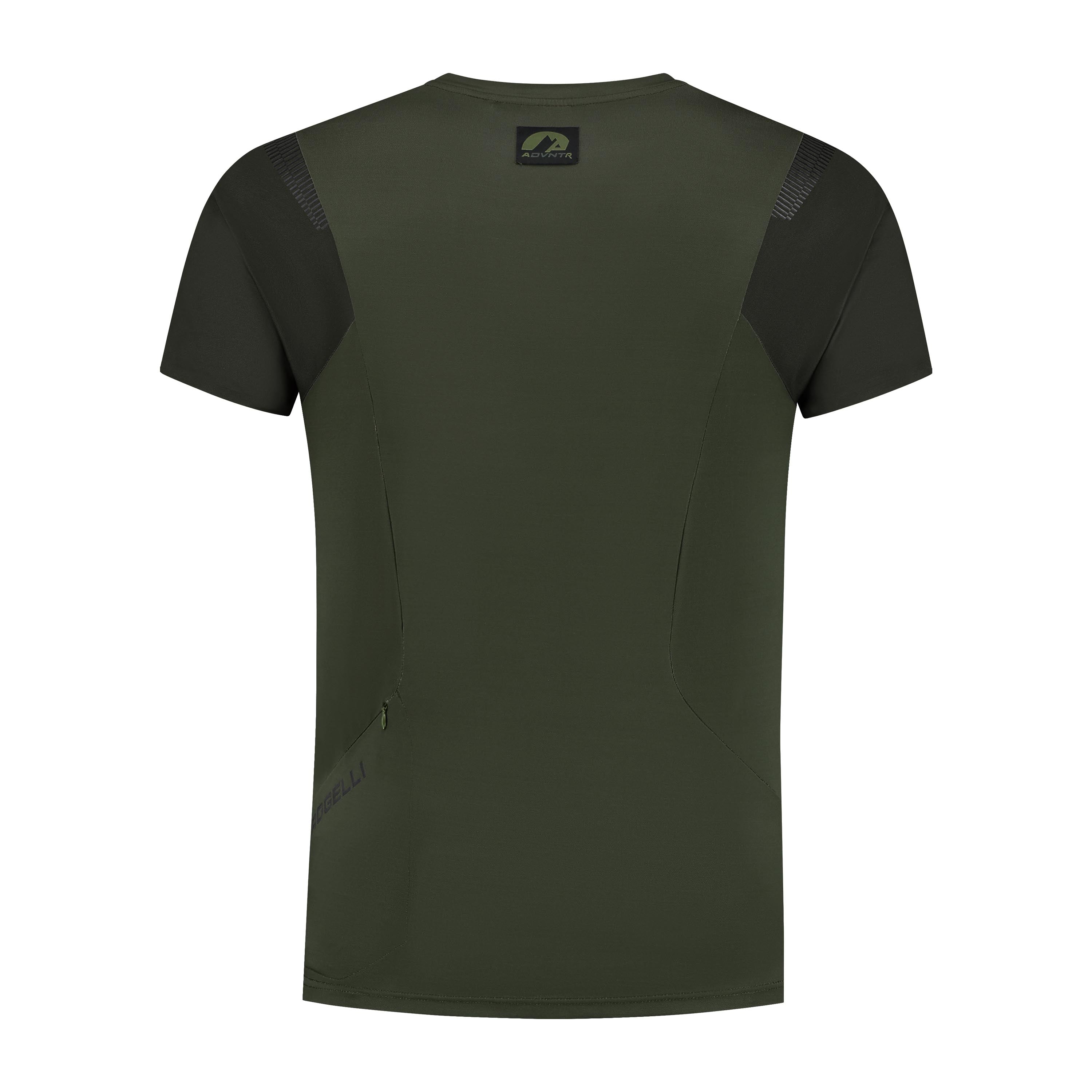 Advntr distanz mtb Shirt Männer - Armee Grün