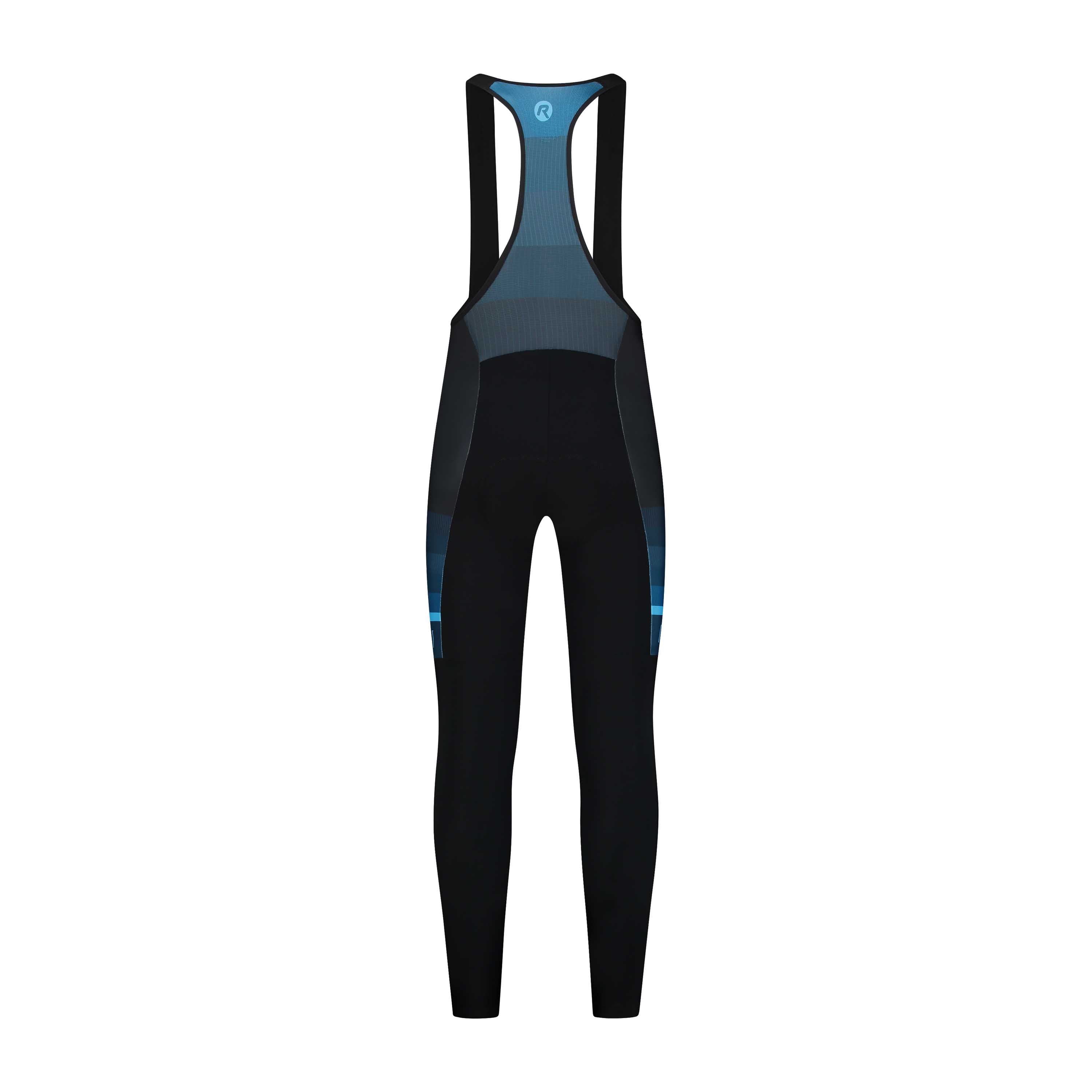 Held II Lange Fahrradhosen Männer - Schwarz/Blau