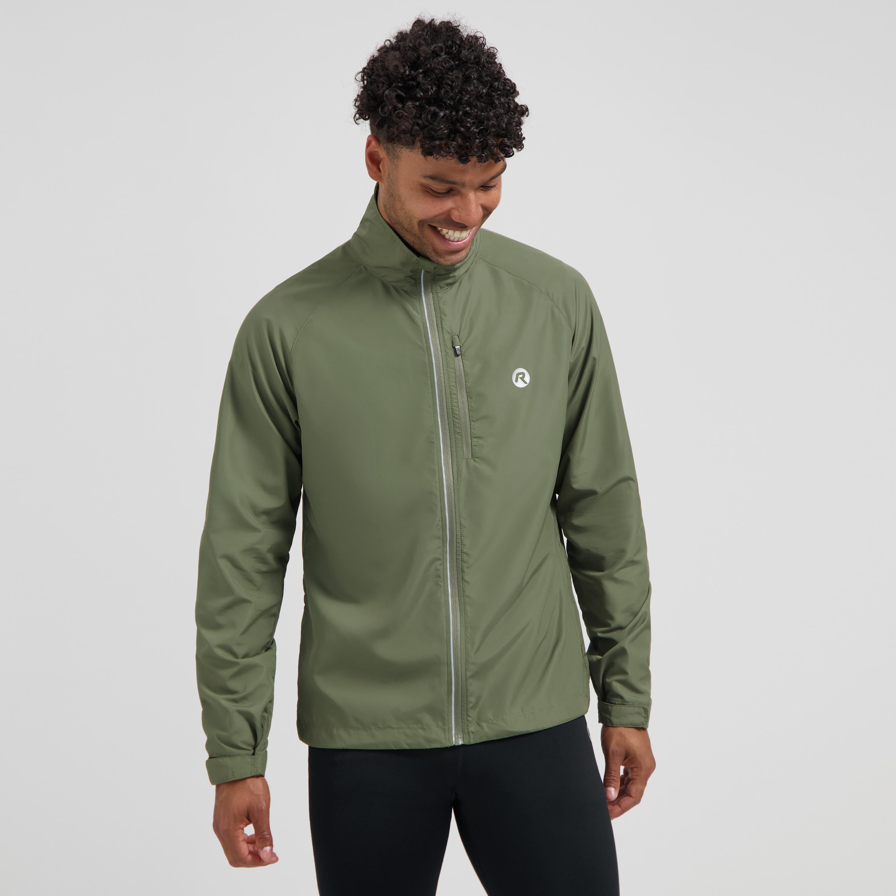 Core Running Jacke Männer - Armeegrün