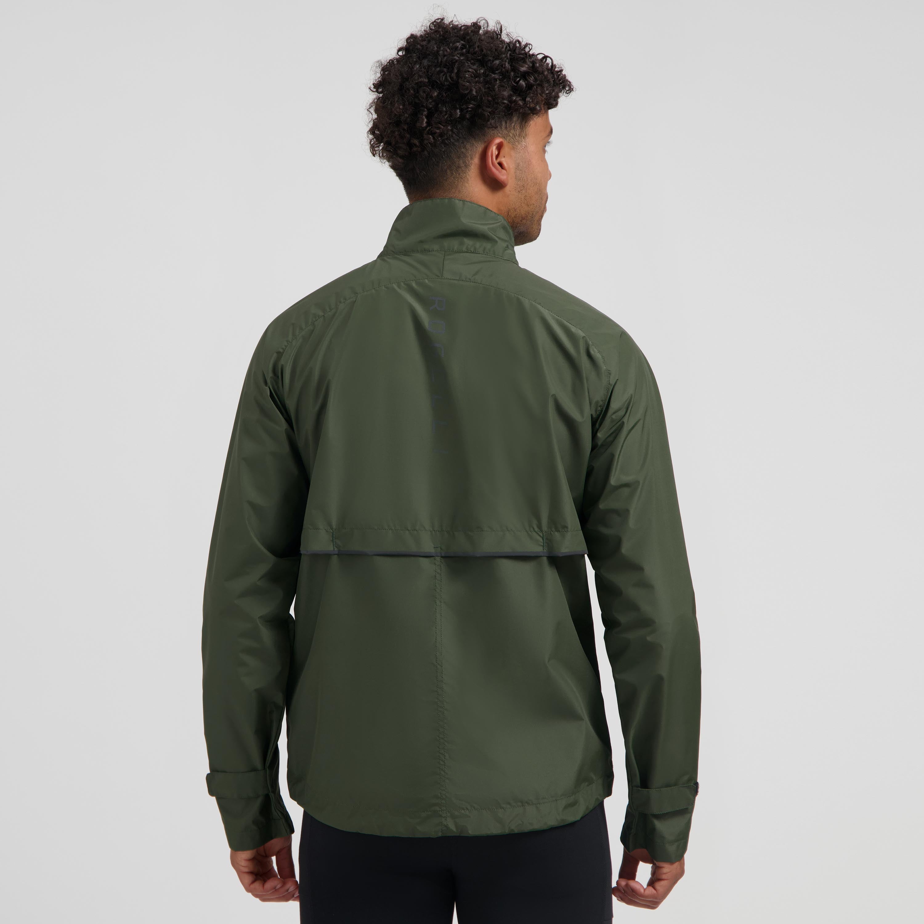 Essential Running Jacke Männer - Armeegrün
