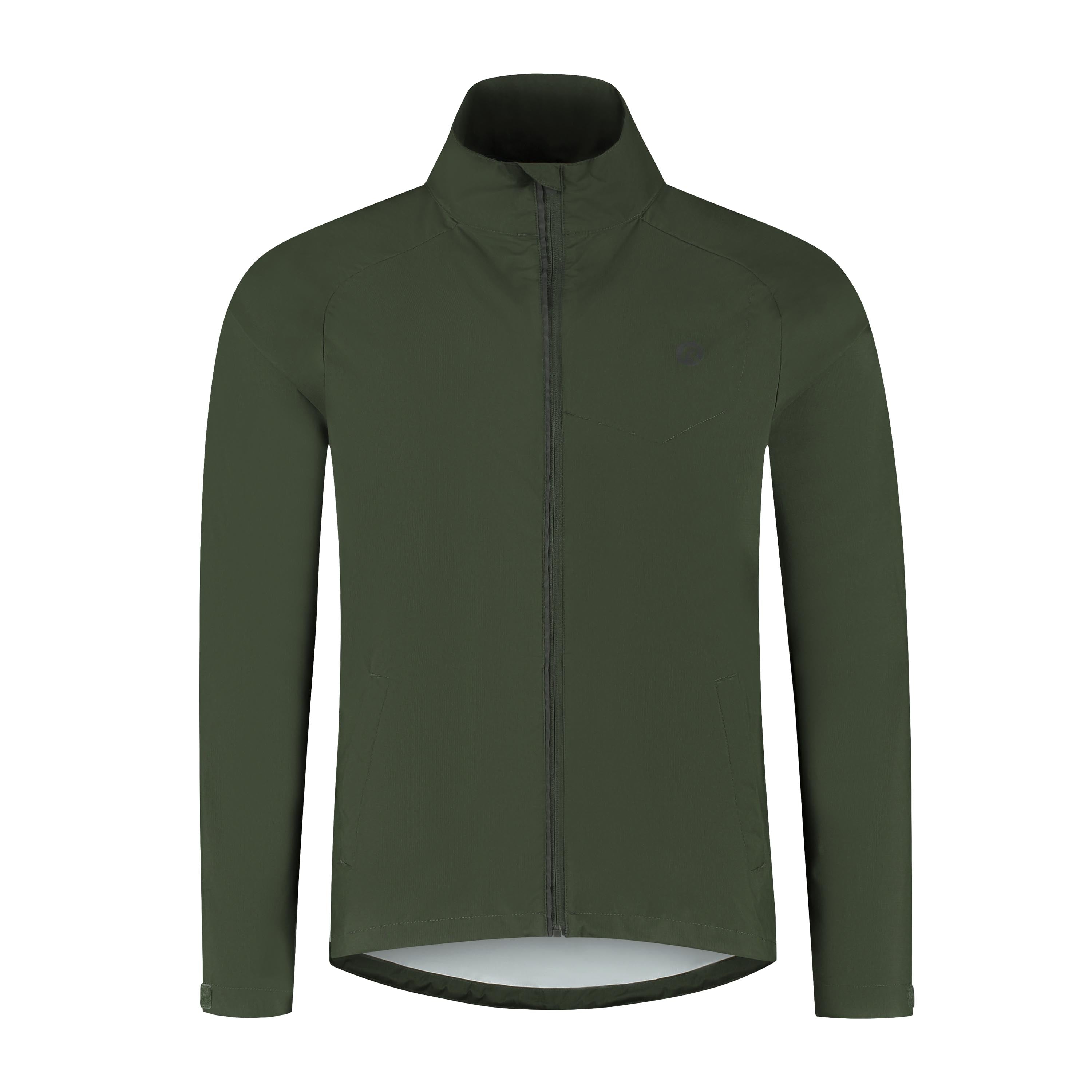 Essential Running Jacke Männer - Armeegrün