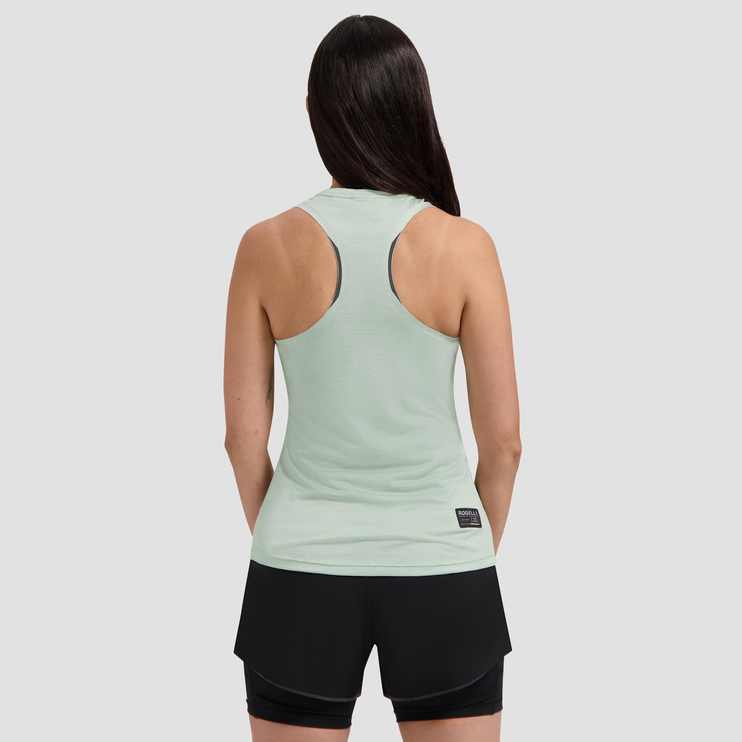 Distance Hardloopsinglet Dames - Mintgroen