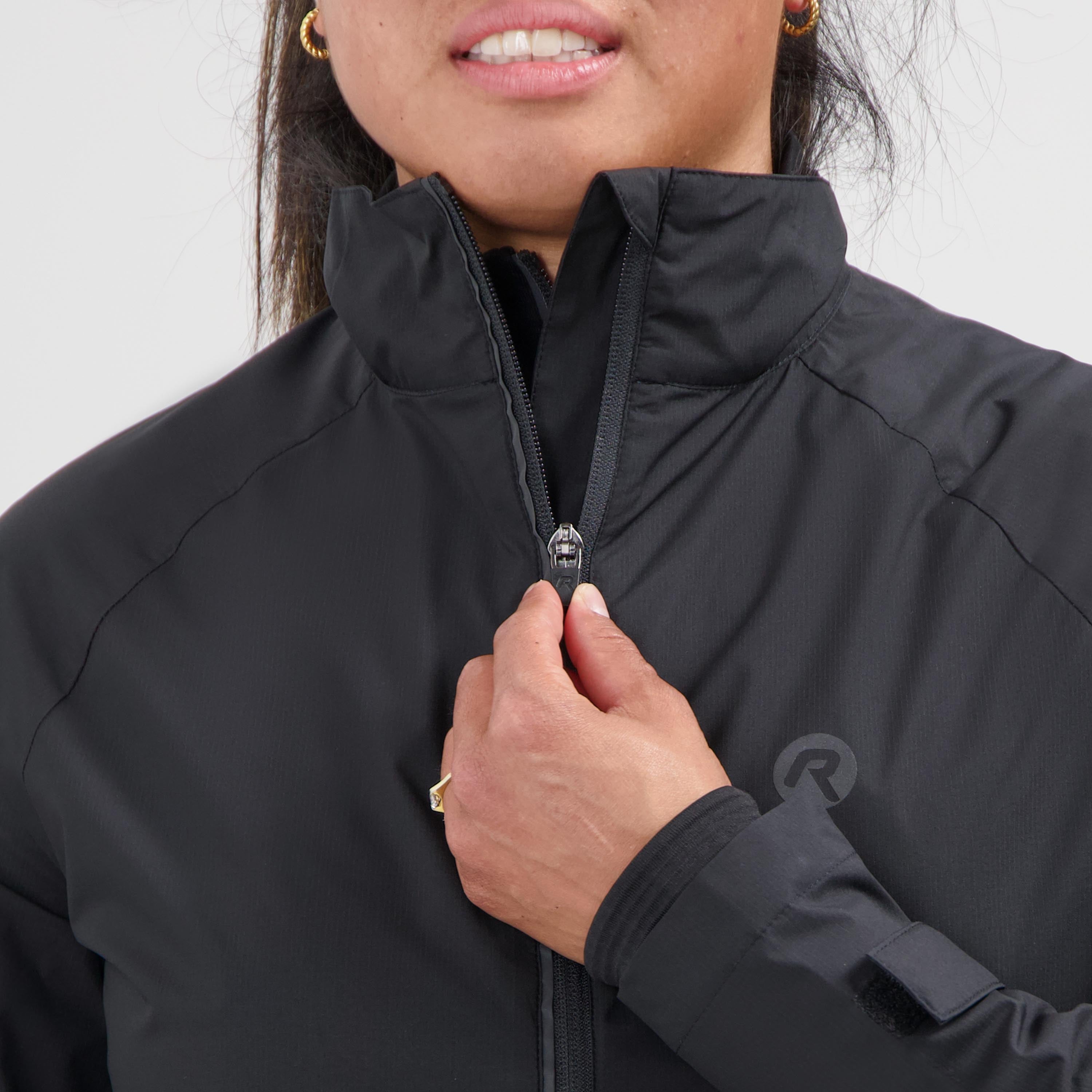 Essential Hardloopjack Dames - Zwart