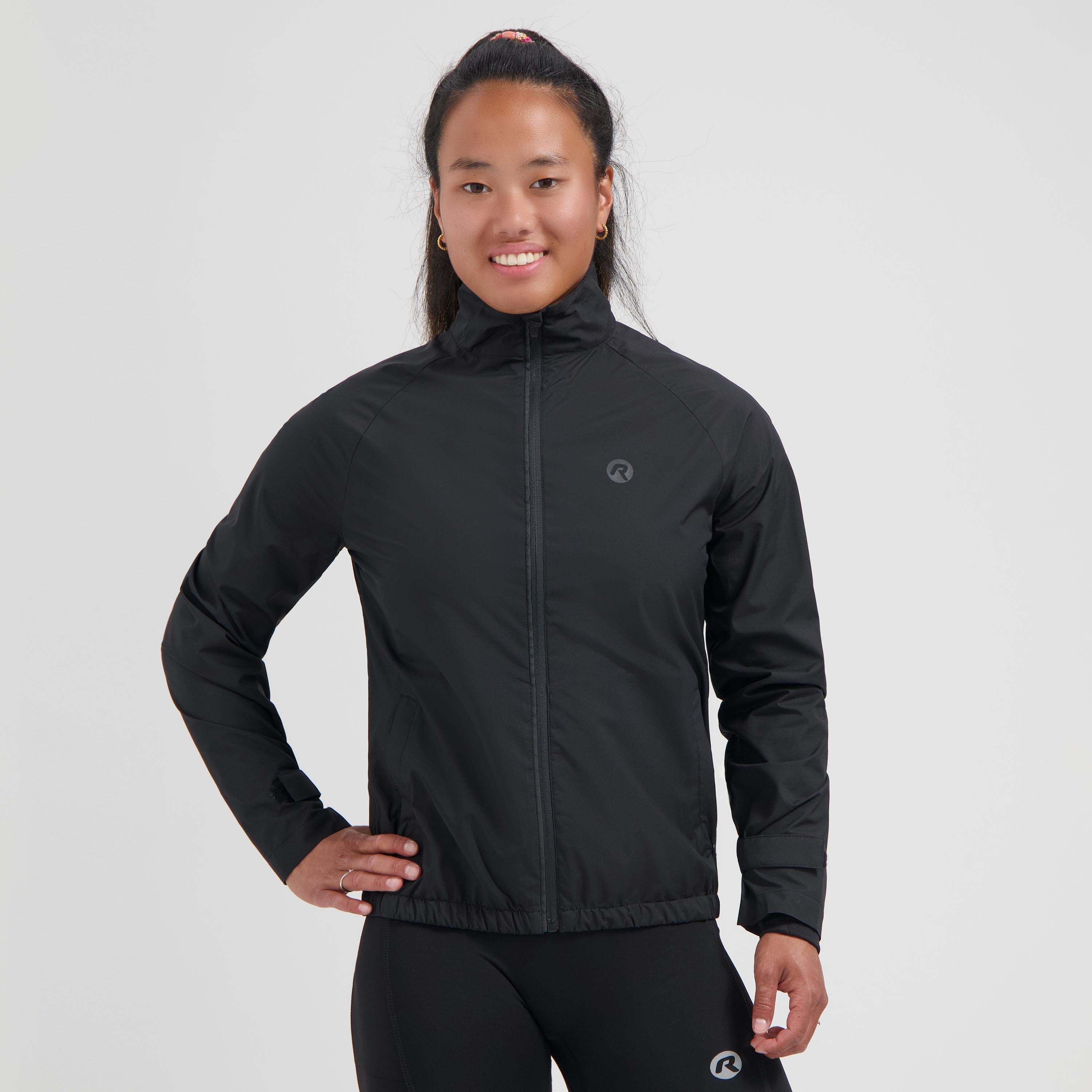 Essential Hardloopjack Dames - Zwart
