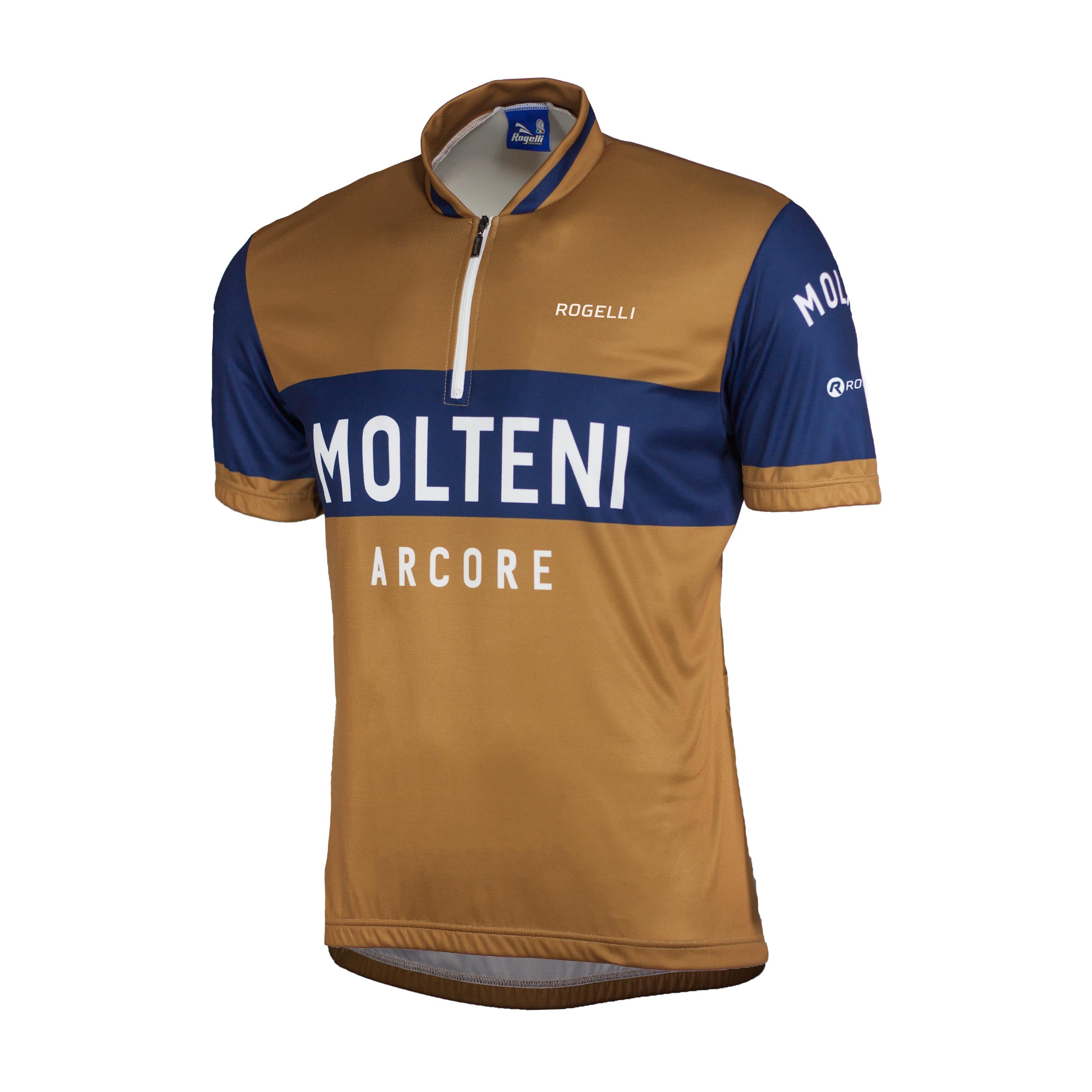 Molteni Fietsshirt Heren - Bruin