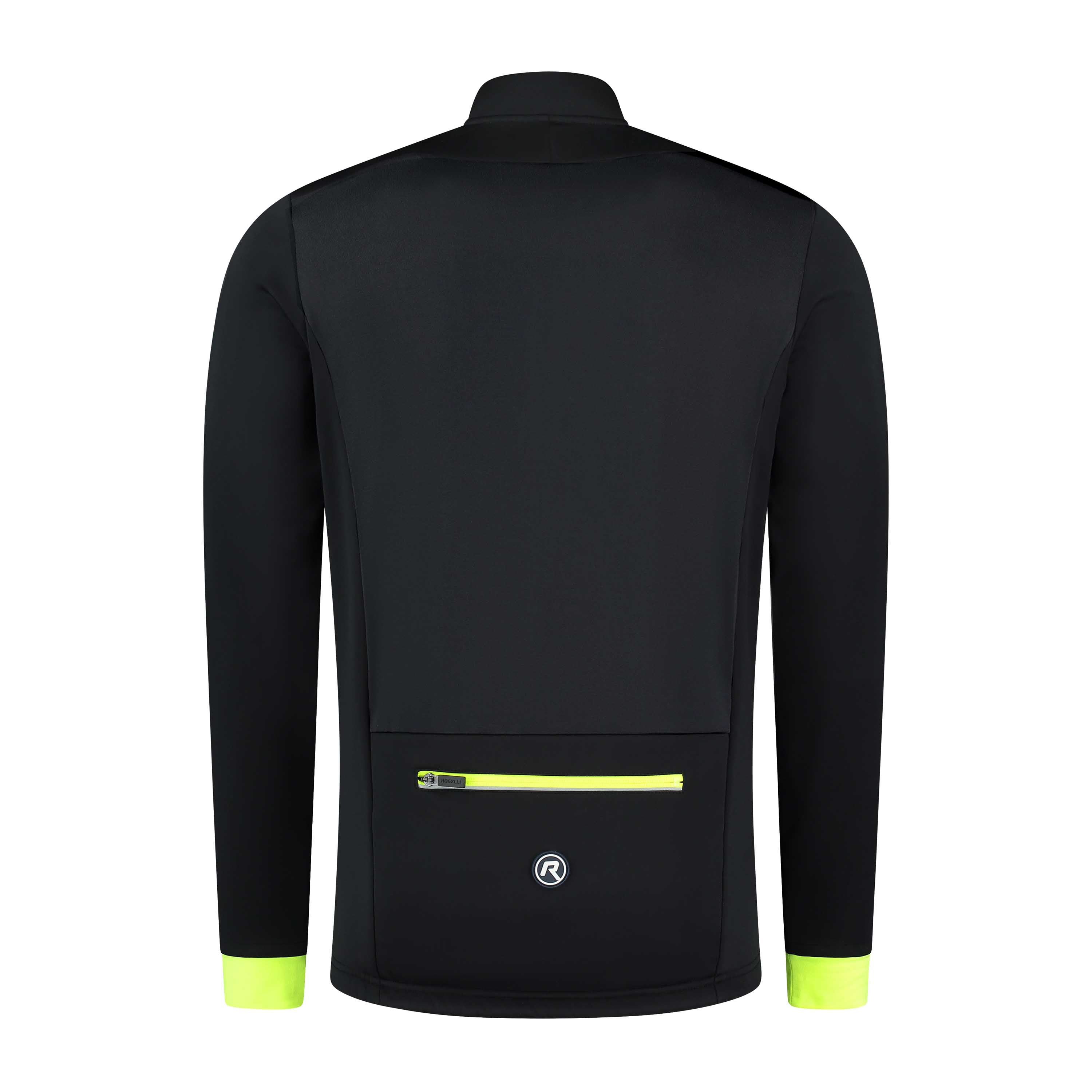 Core Winter Fahrradjacke Männer - Schwarz/Neongelb