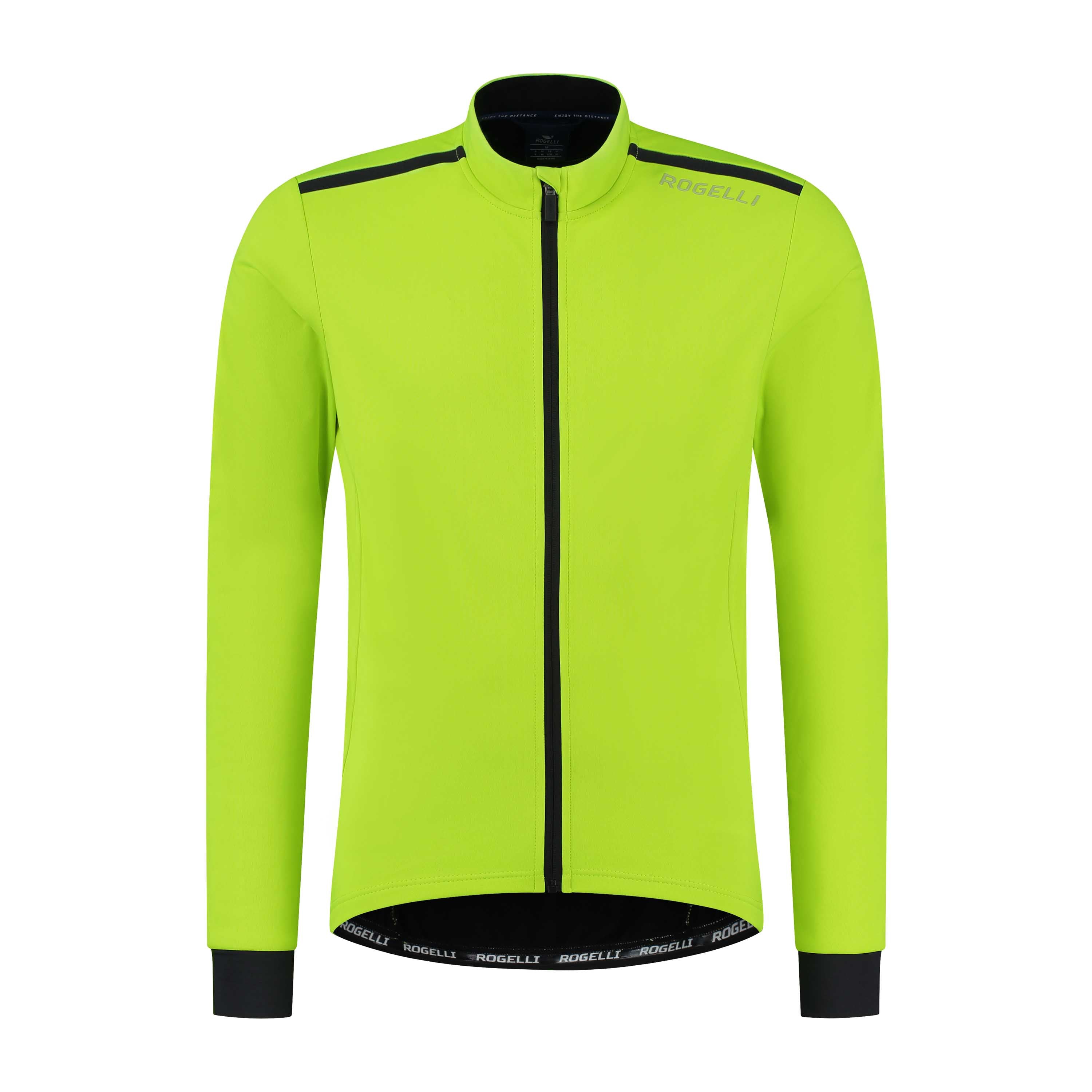 Core Winter Fahrradjacke Männer - Neongelb/Schwarz