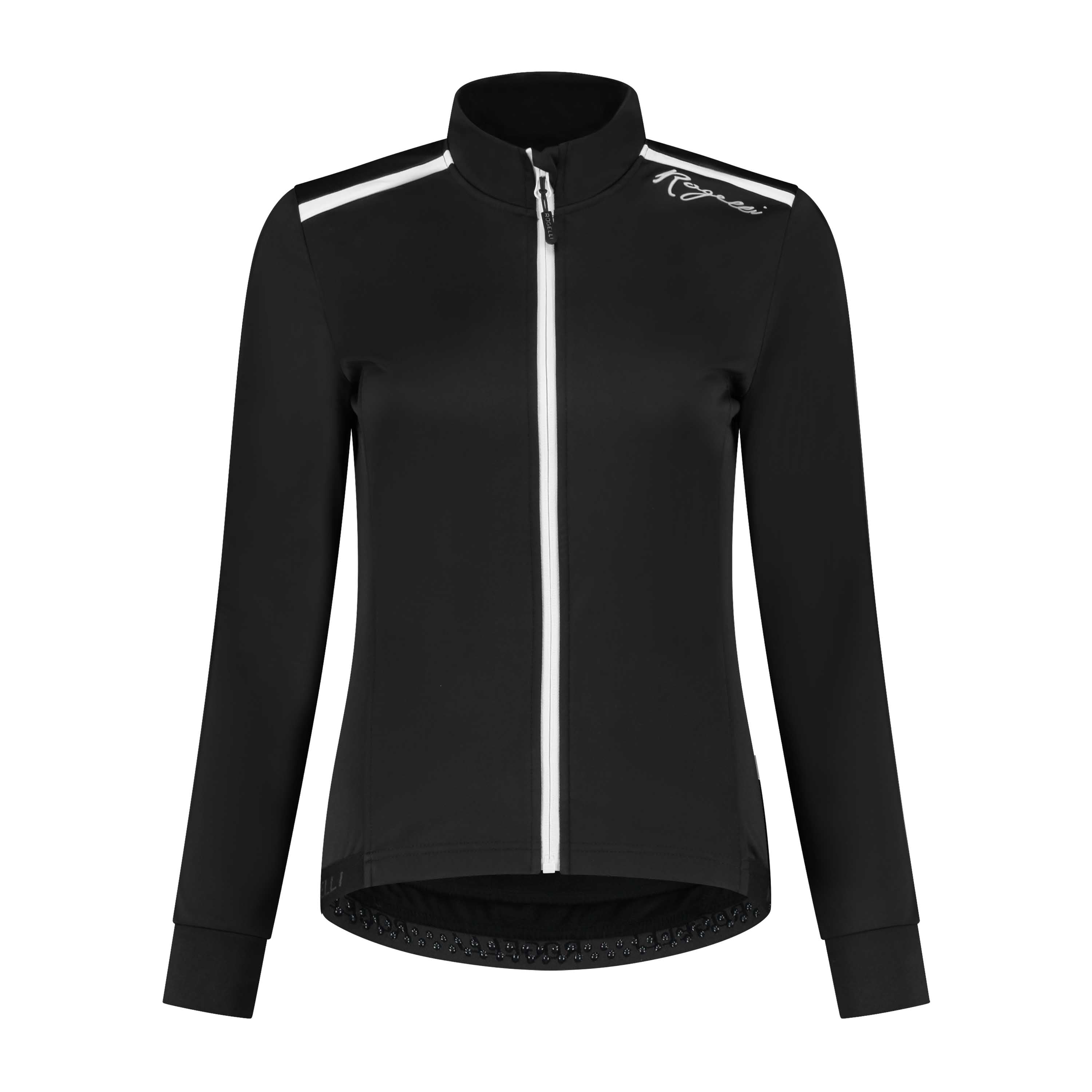 Pesara Winter Fietsjack Dames - Zwart/Wit