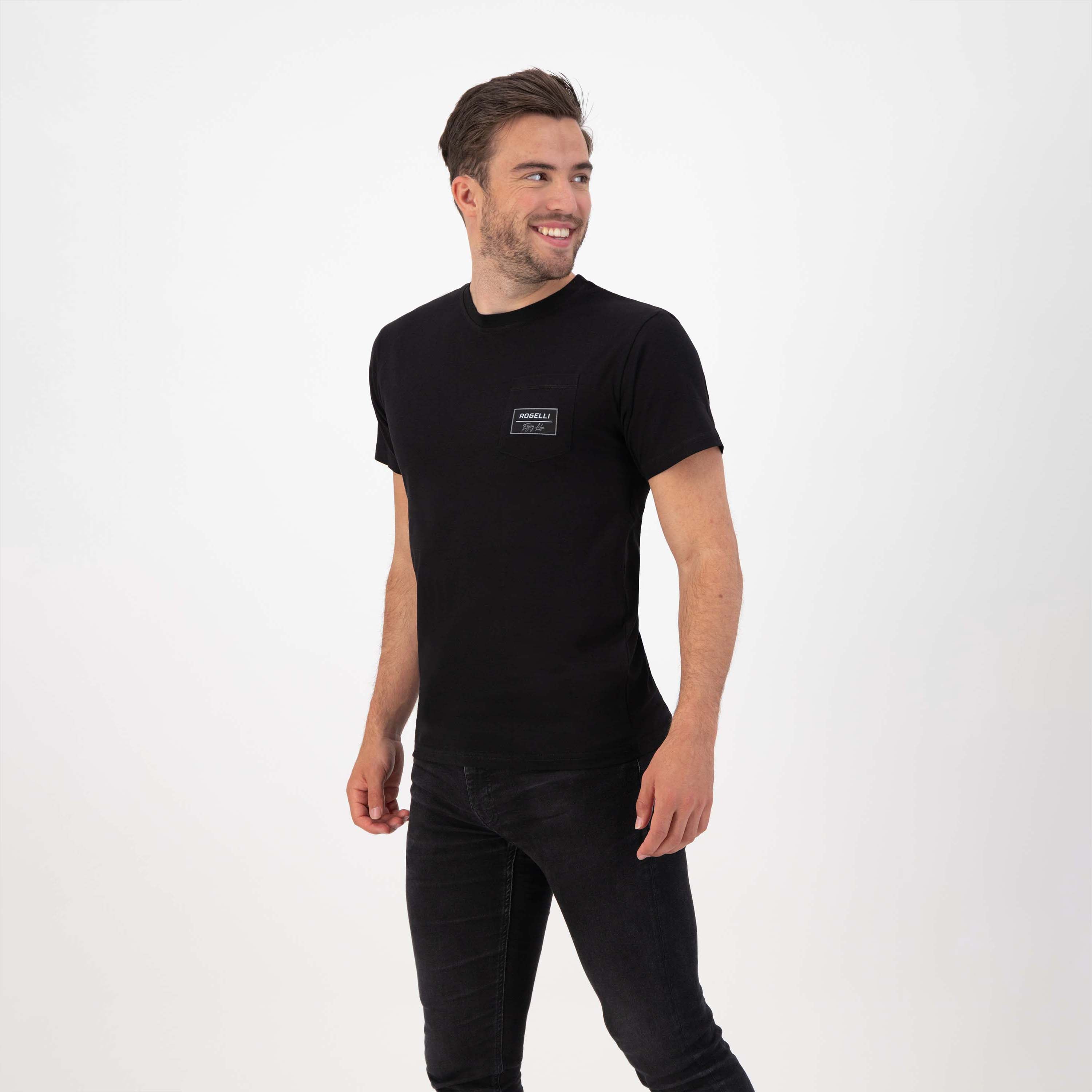 Genießen Sie die Lebenstasche t -Shirt Männer - schwarz