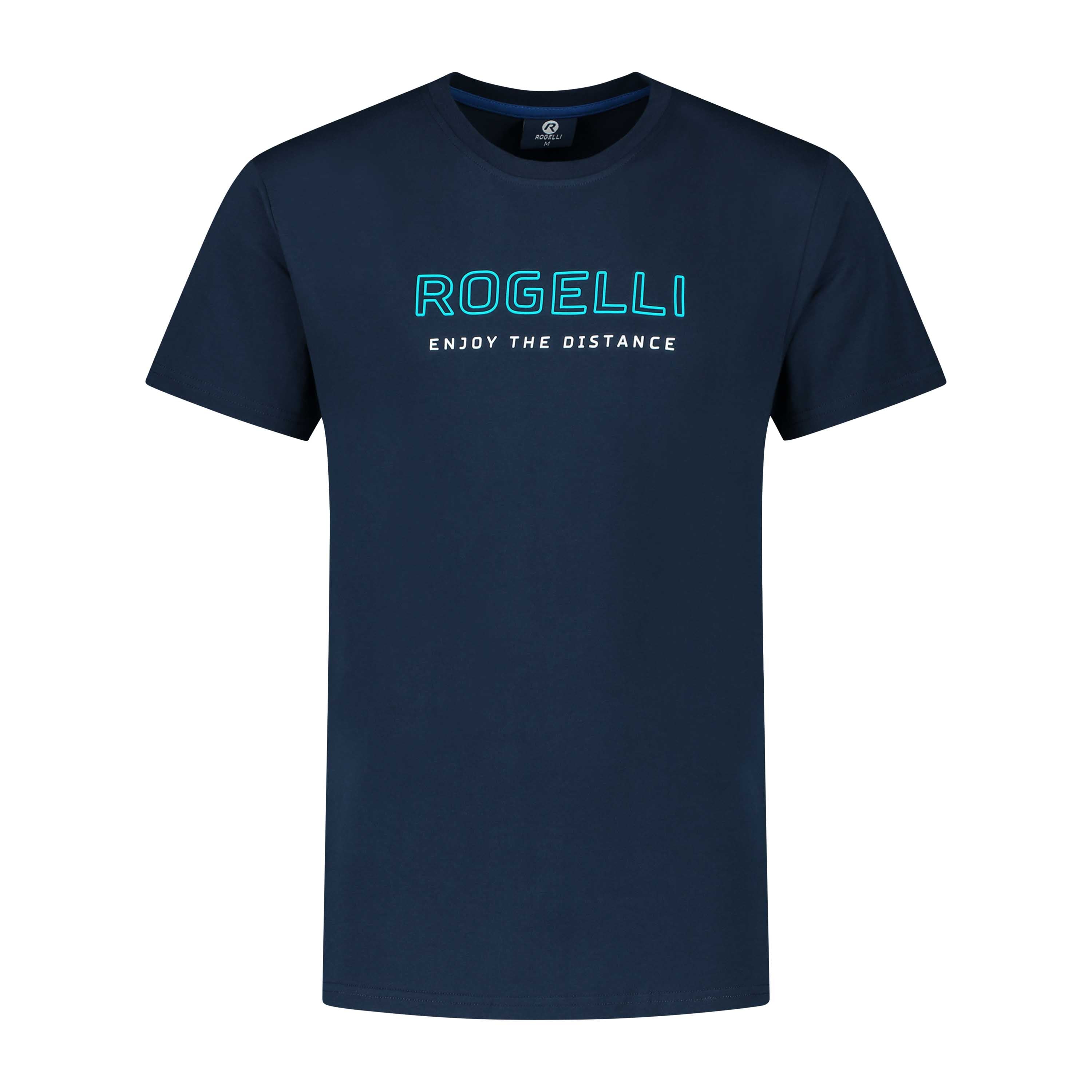 Genießen Sie das Leben Logo t -Shirt Männer - dunkelblau