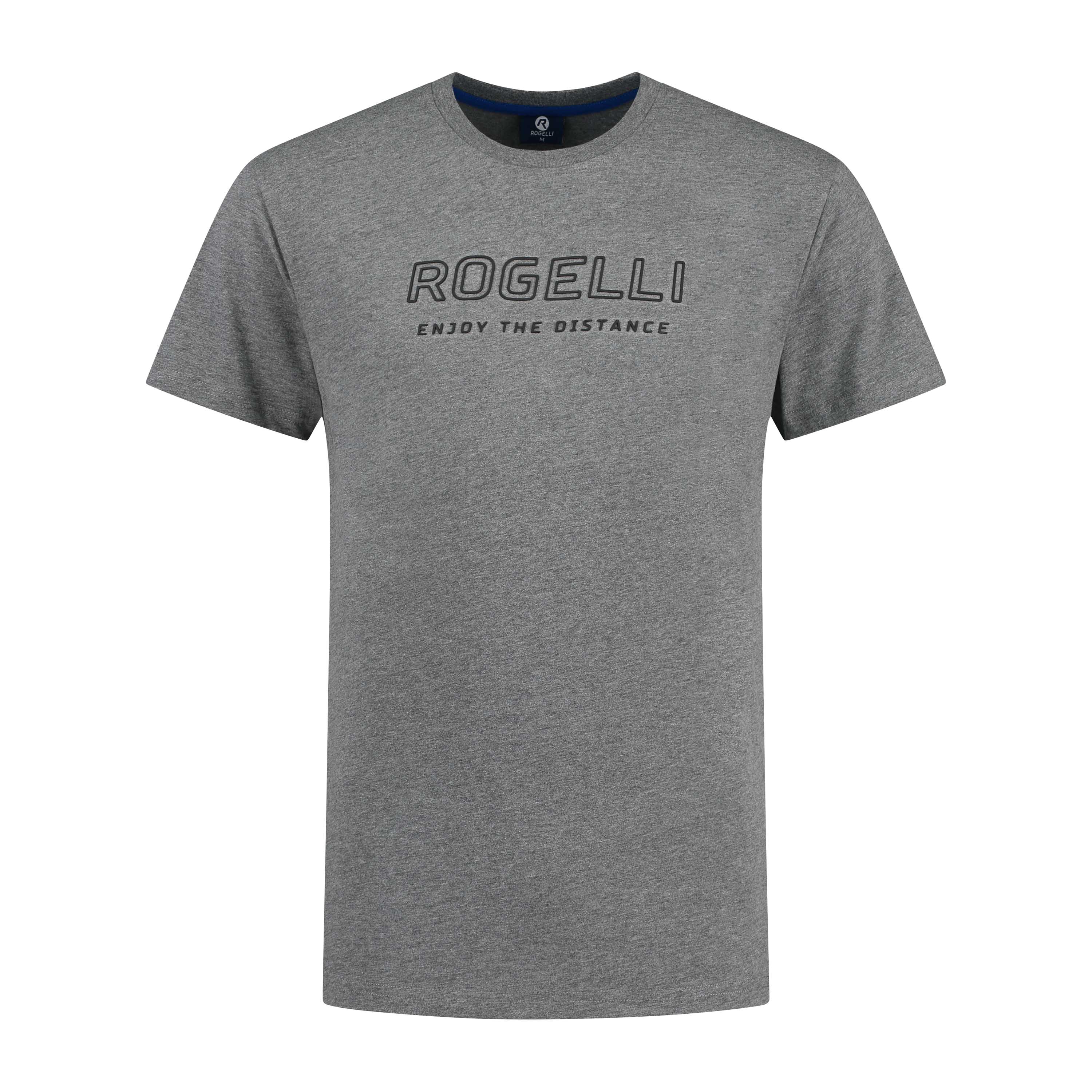 Genießen Sie das Leben Logo t -Shirt Männer - grau