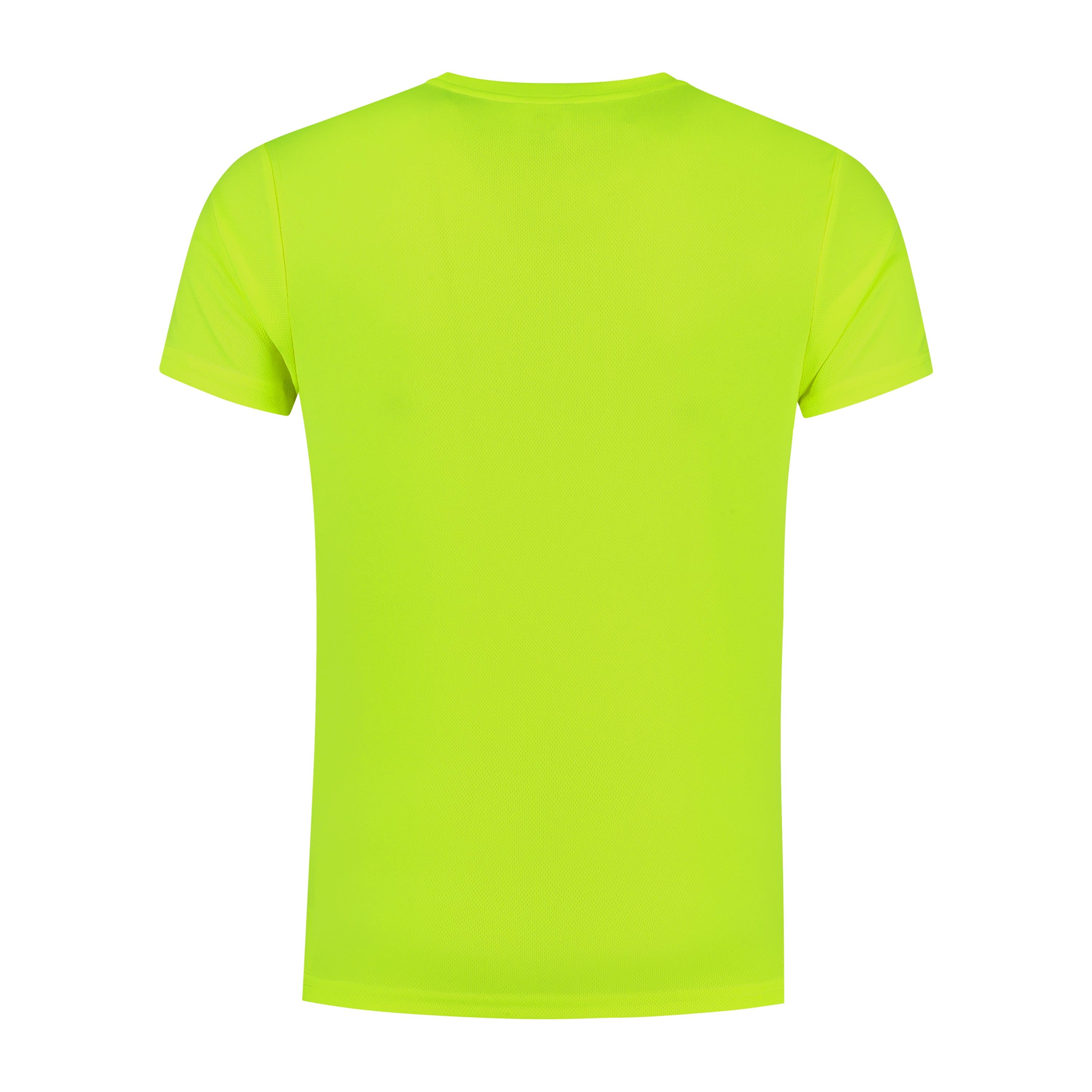 Promo Hardloopshirt - Neon Geel
