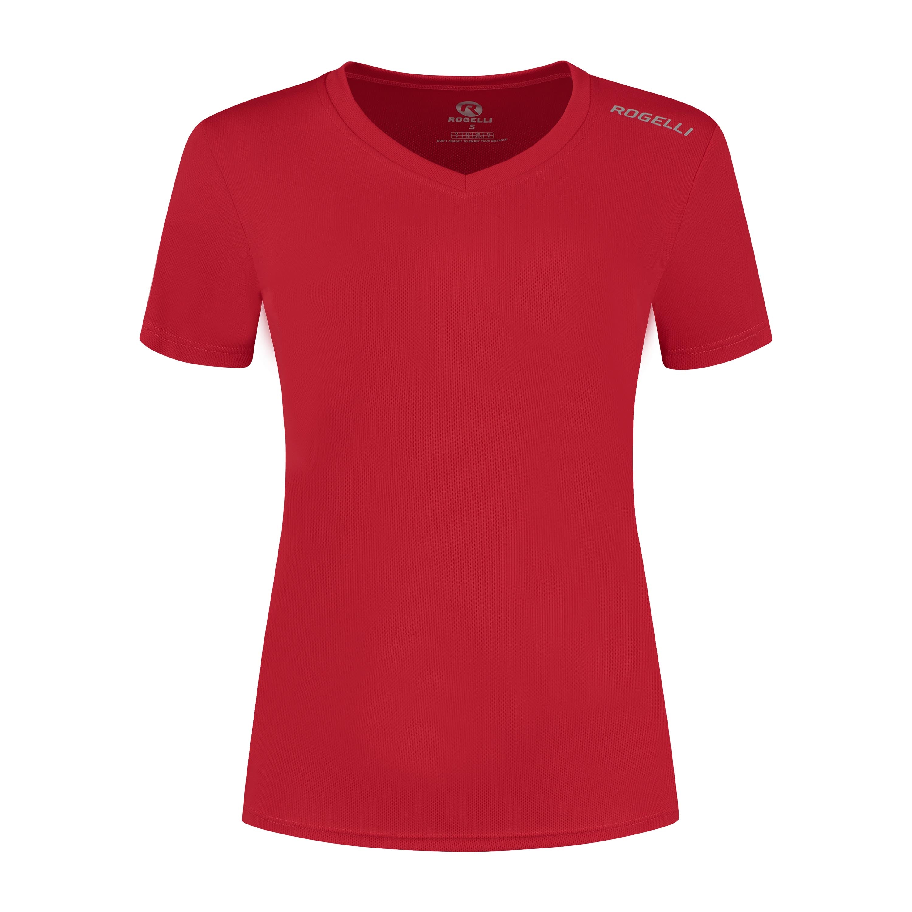 Promo Hardloopshirt Dames - Rood