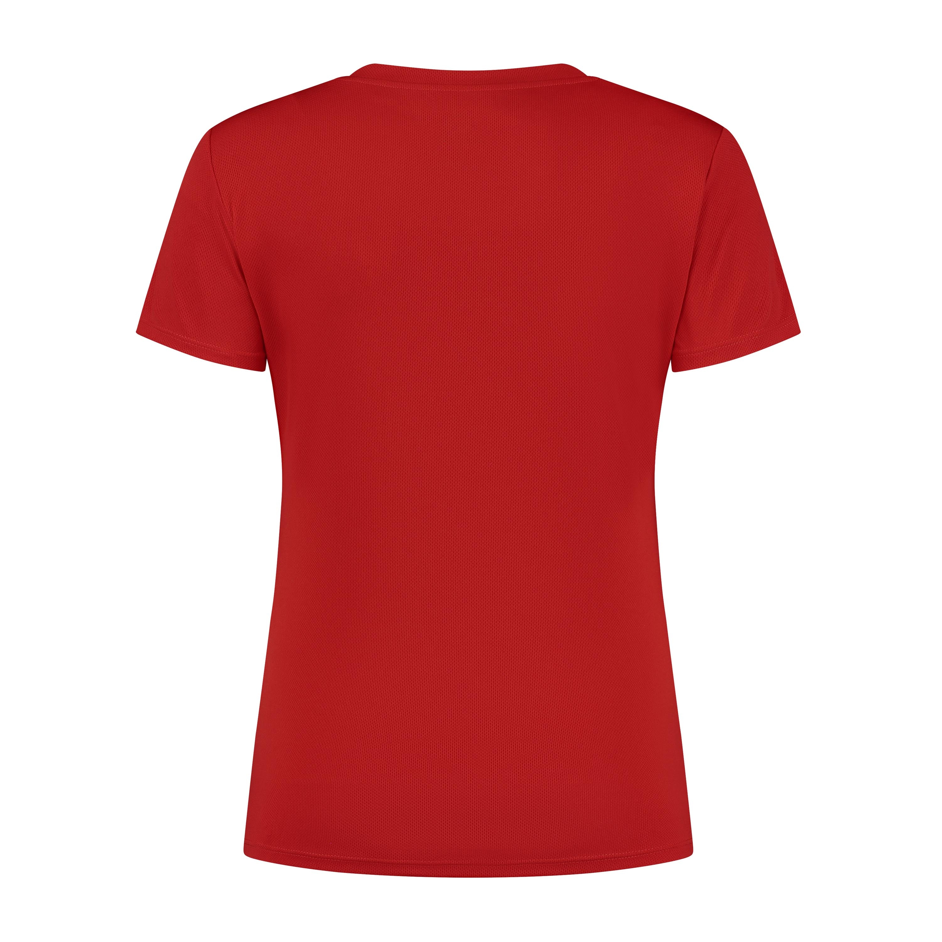 Promo Hardloopshirt Dames - Rood