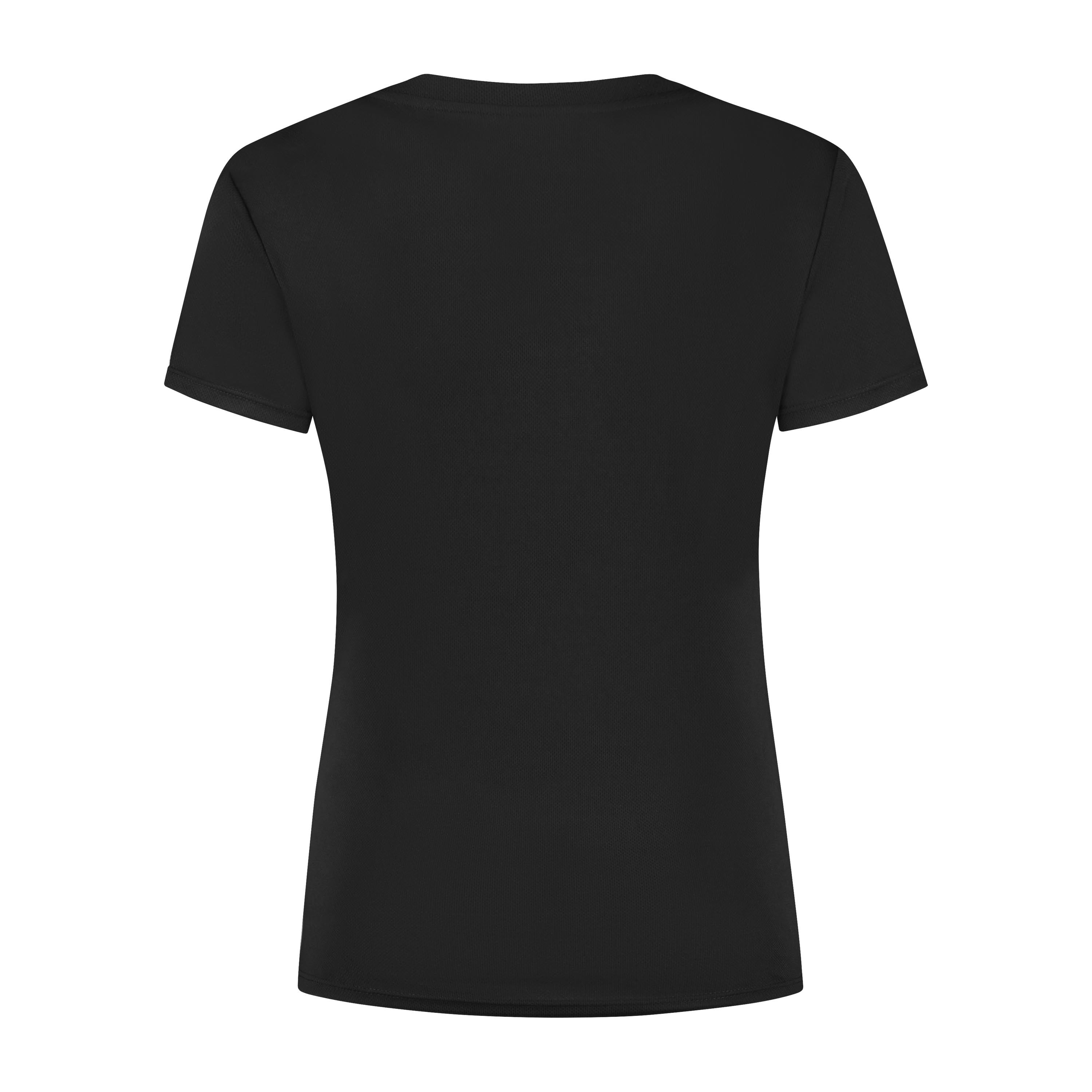 Promo Hardloopshirt Dames - Zwart