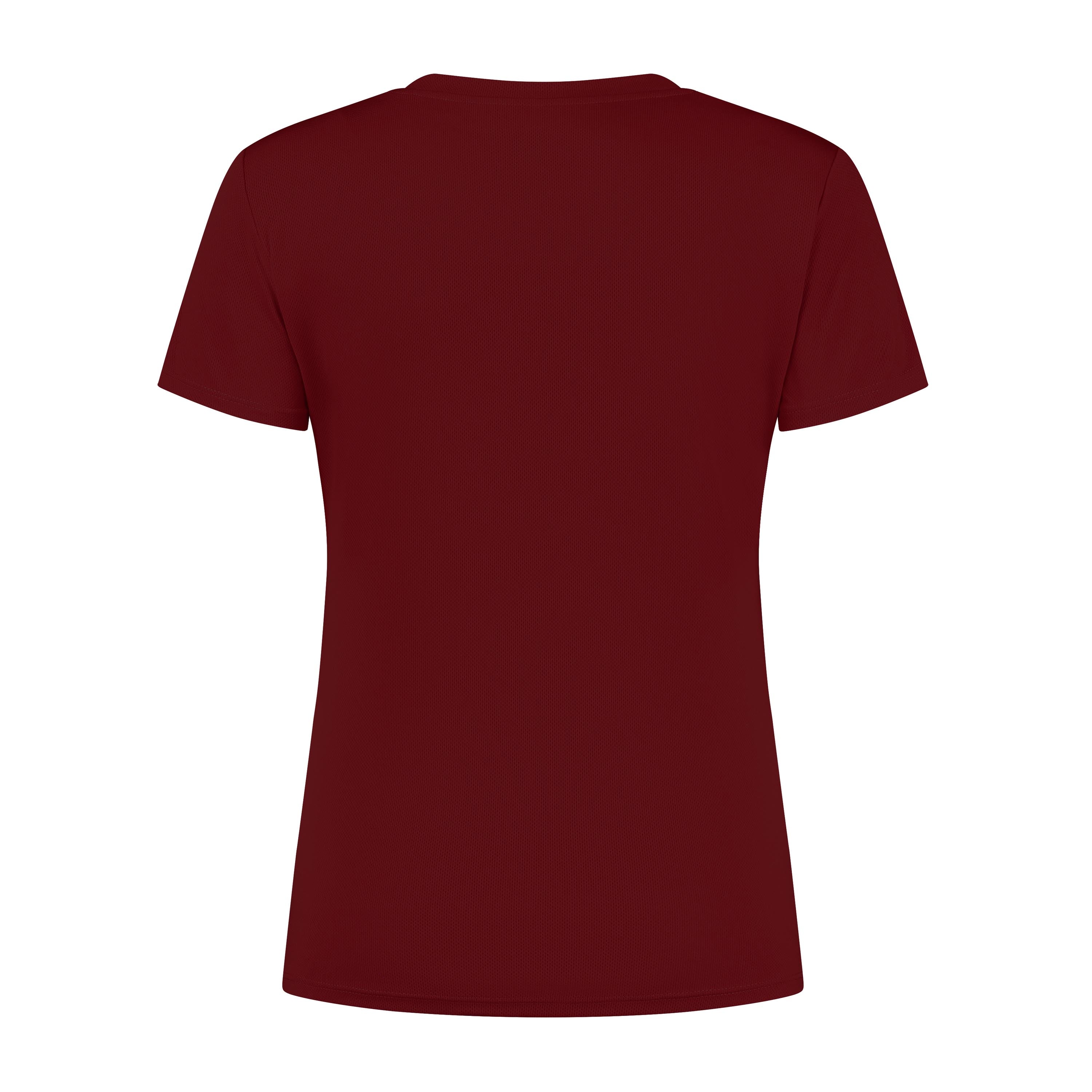 Promo Hardloopshirt Dames - Bordeaux