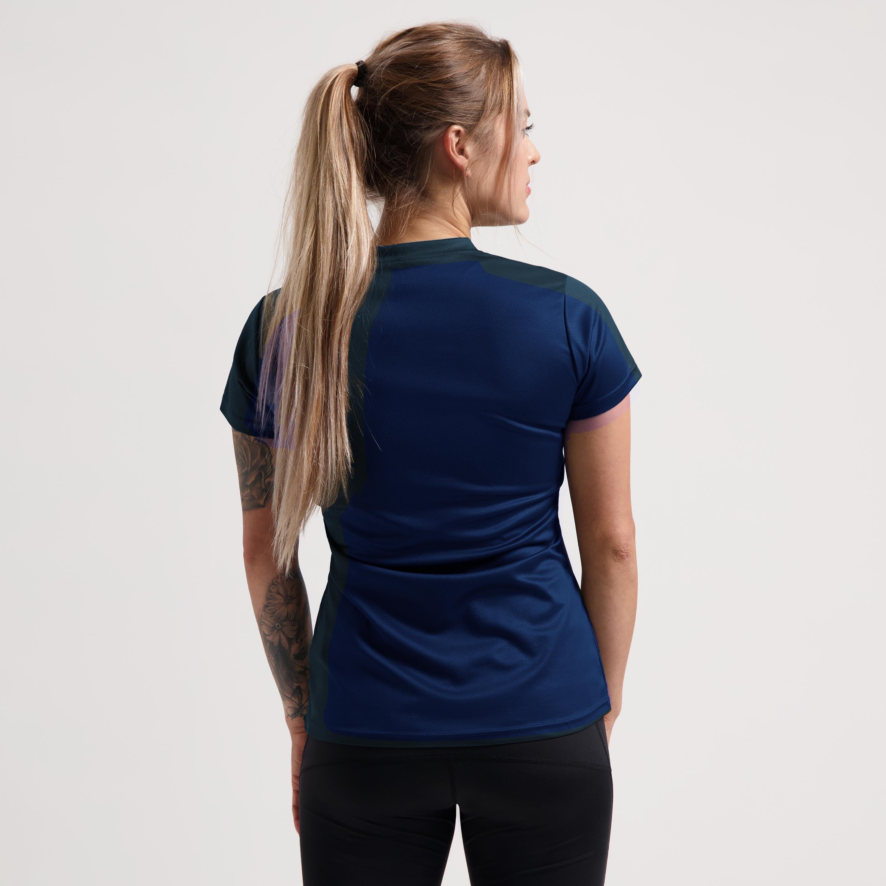 Promo Hardloopshirt Dames - Donkerblauw