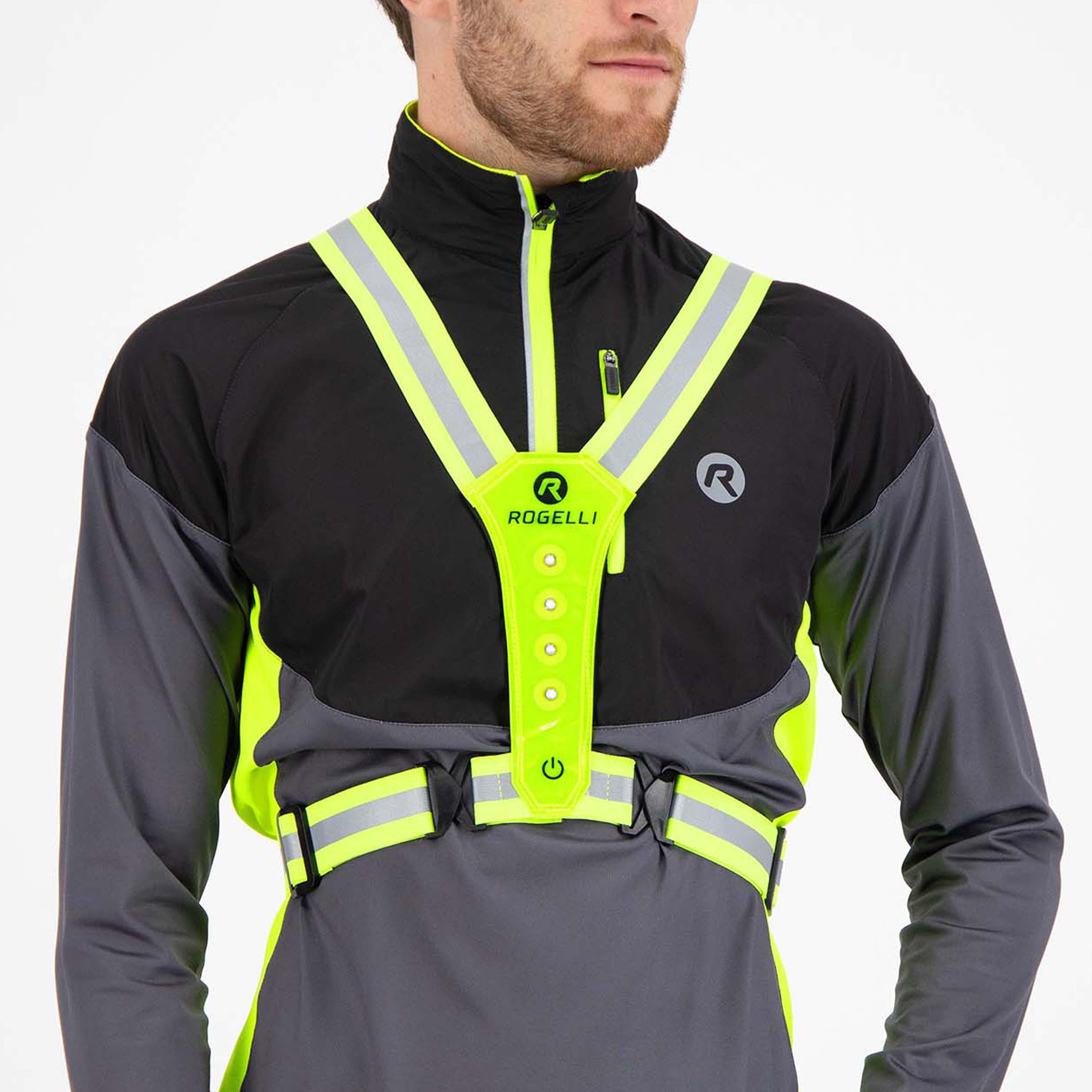 LED-vest - Neon Geel