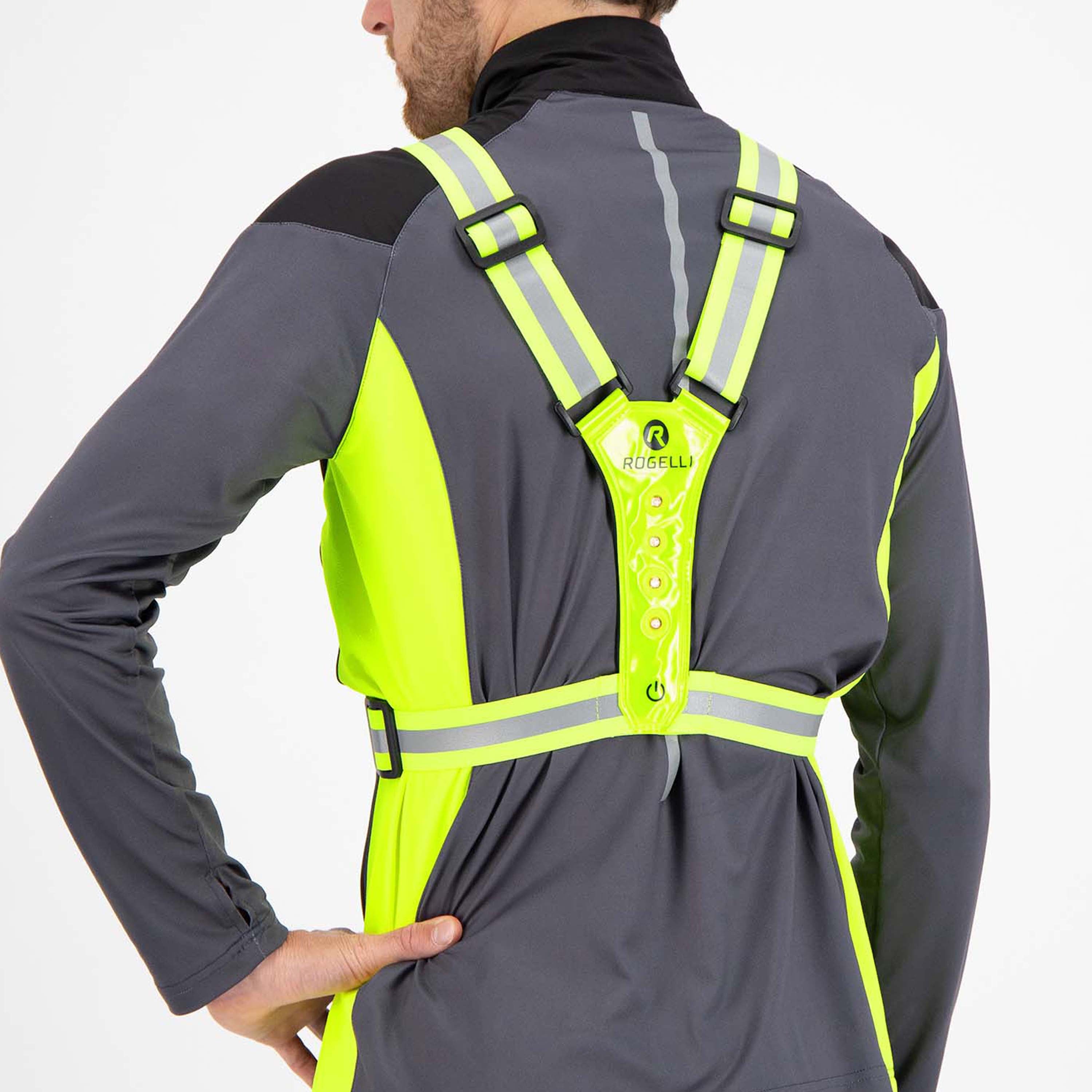 LED-vest - Neon Geel