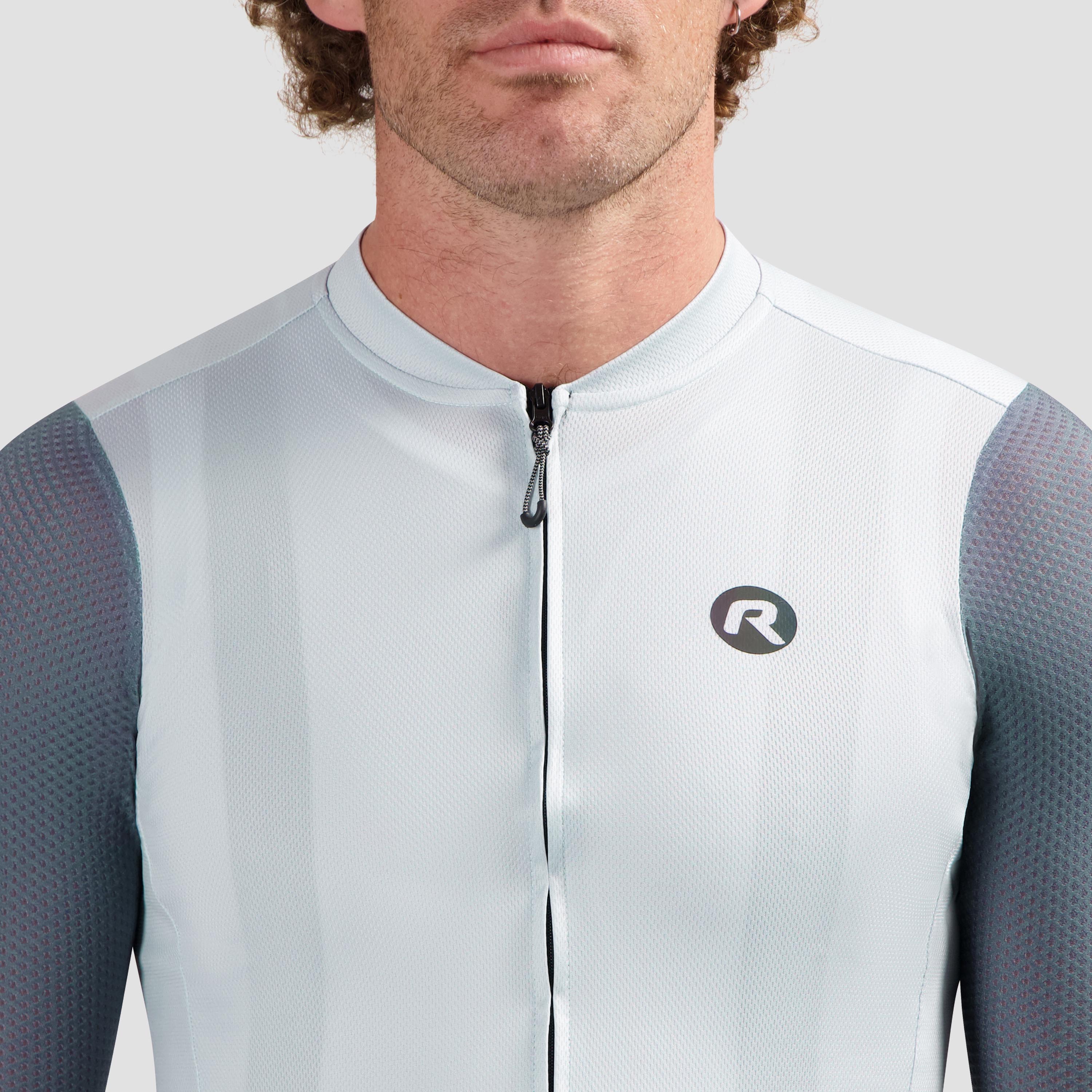 Fast Fietsshirt Heren - Grijs/Mintgroen