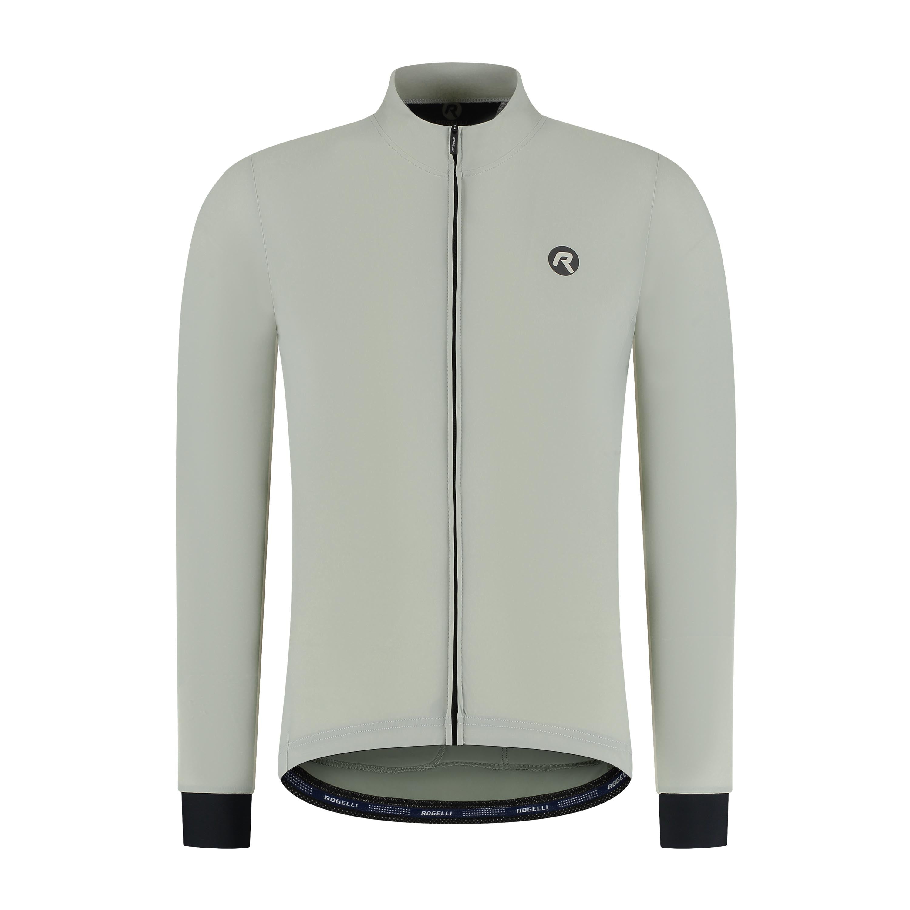 Signature Light Fietsshirt Lange Mouw Heren - Grijs