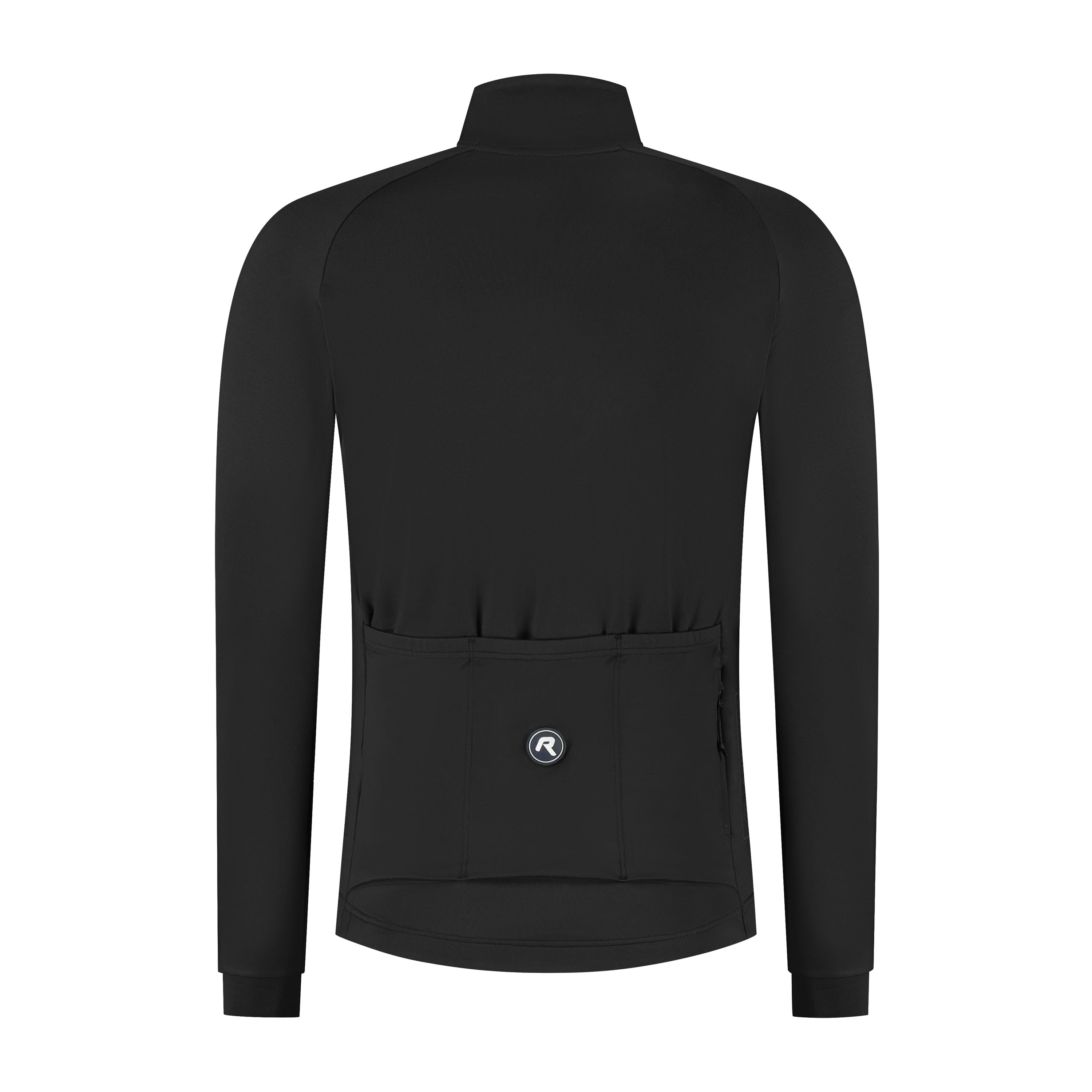 Essential II Fietsshirt Lange Mouw Heren - Zwart